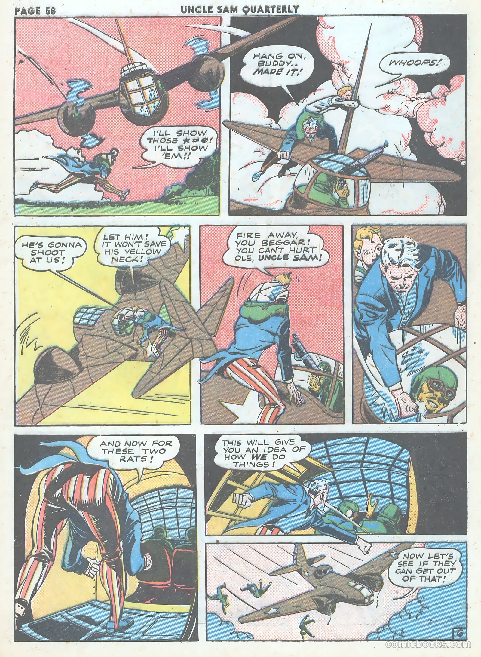 Uncle Sam Quarterly #5 (1942) — page 60 of 69