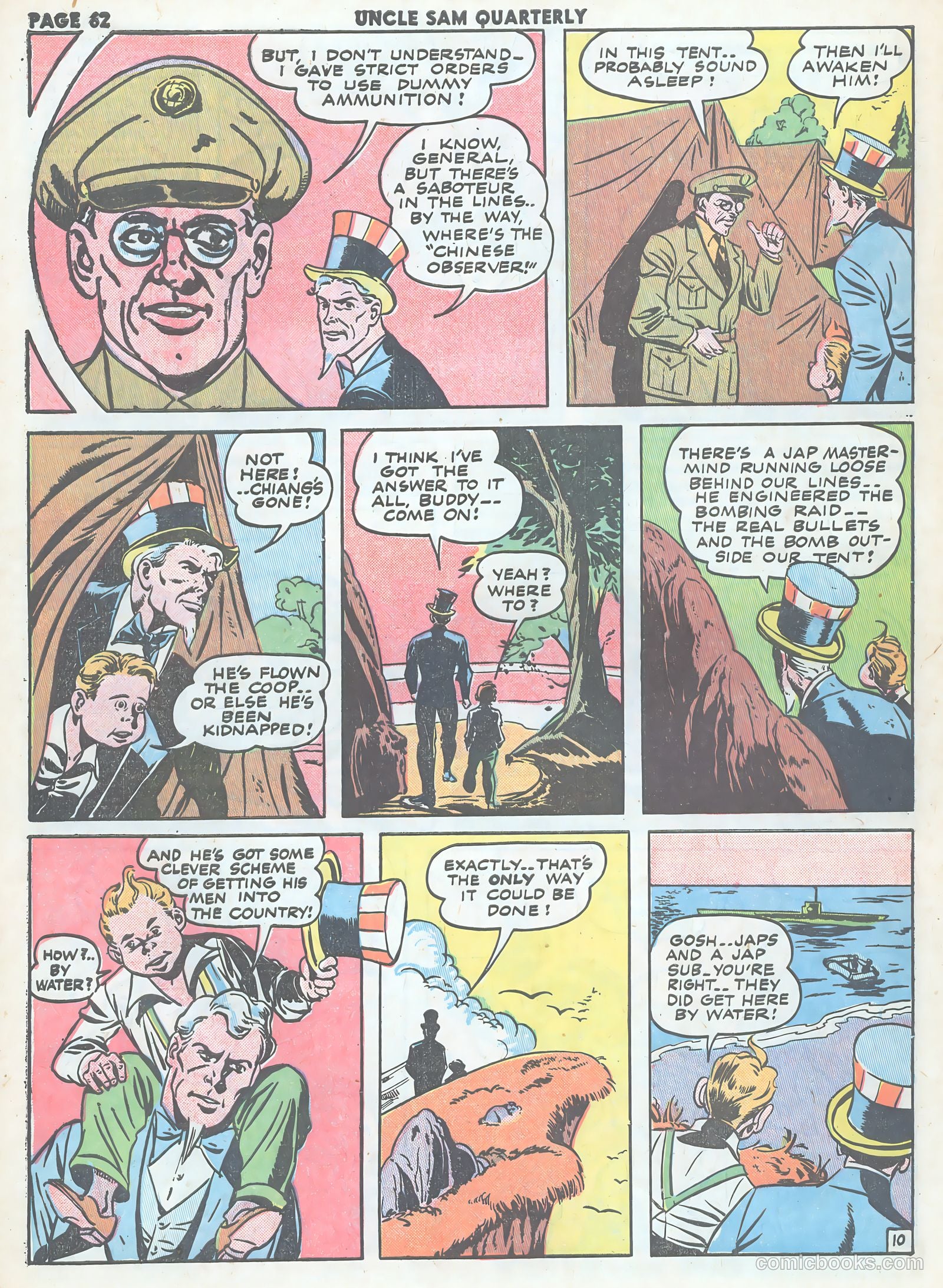 Uncle Sam Quarterly #5 (1942) — page 64 of 69