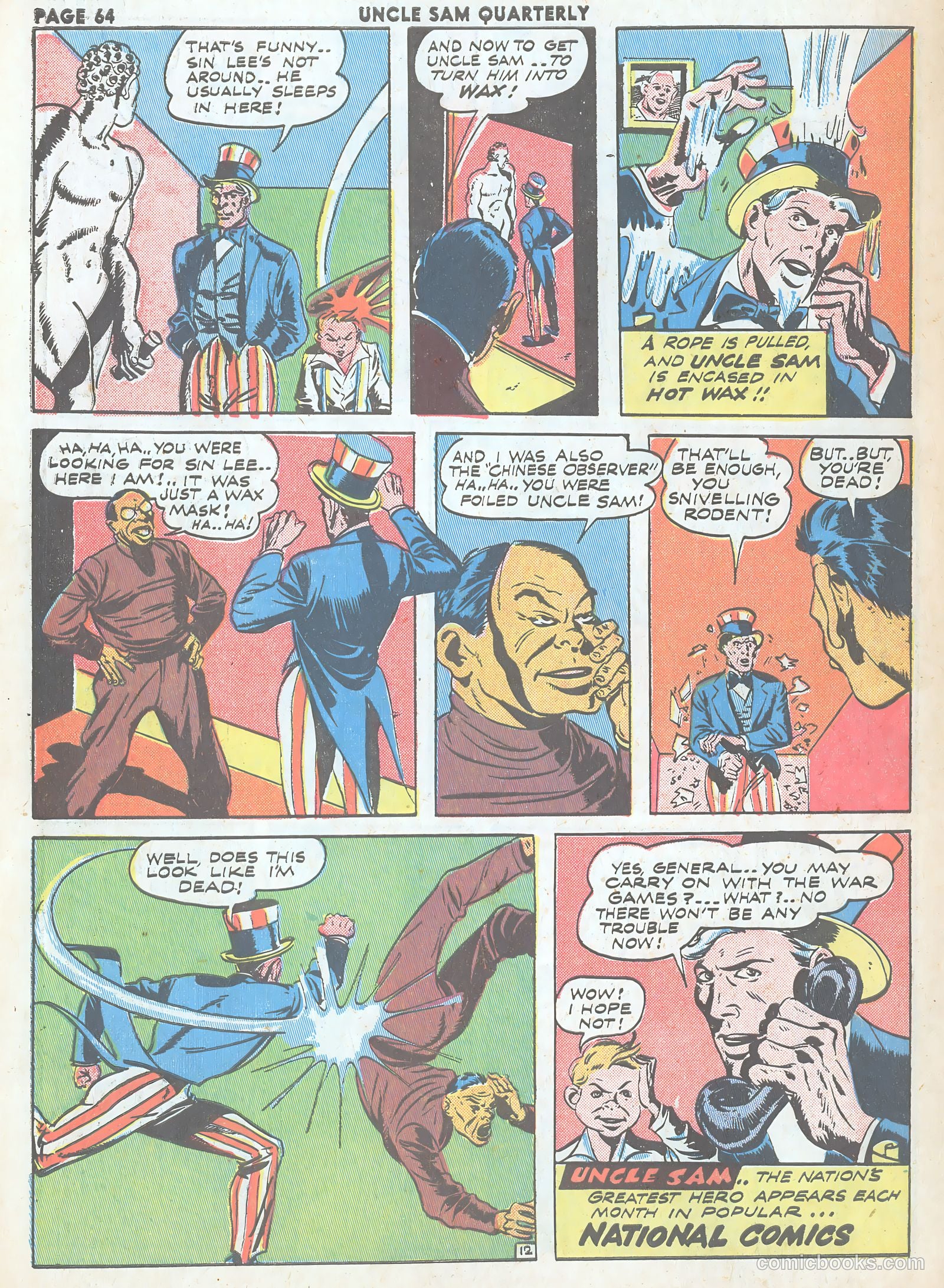 Uncle Sam Quarterly #5 (1942) — page 66 of 69
