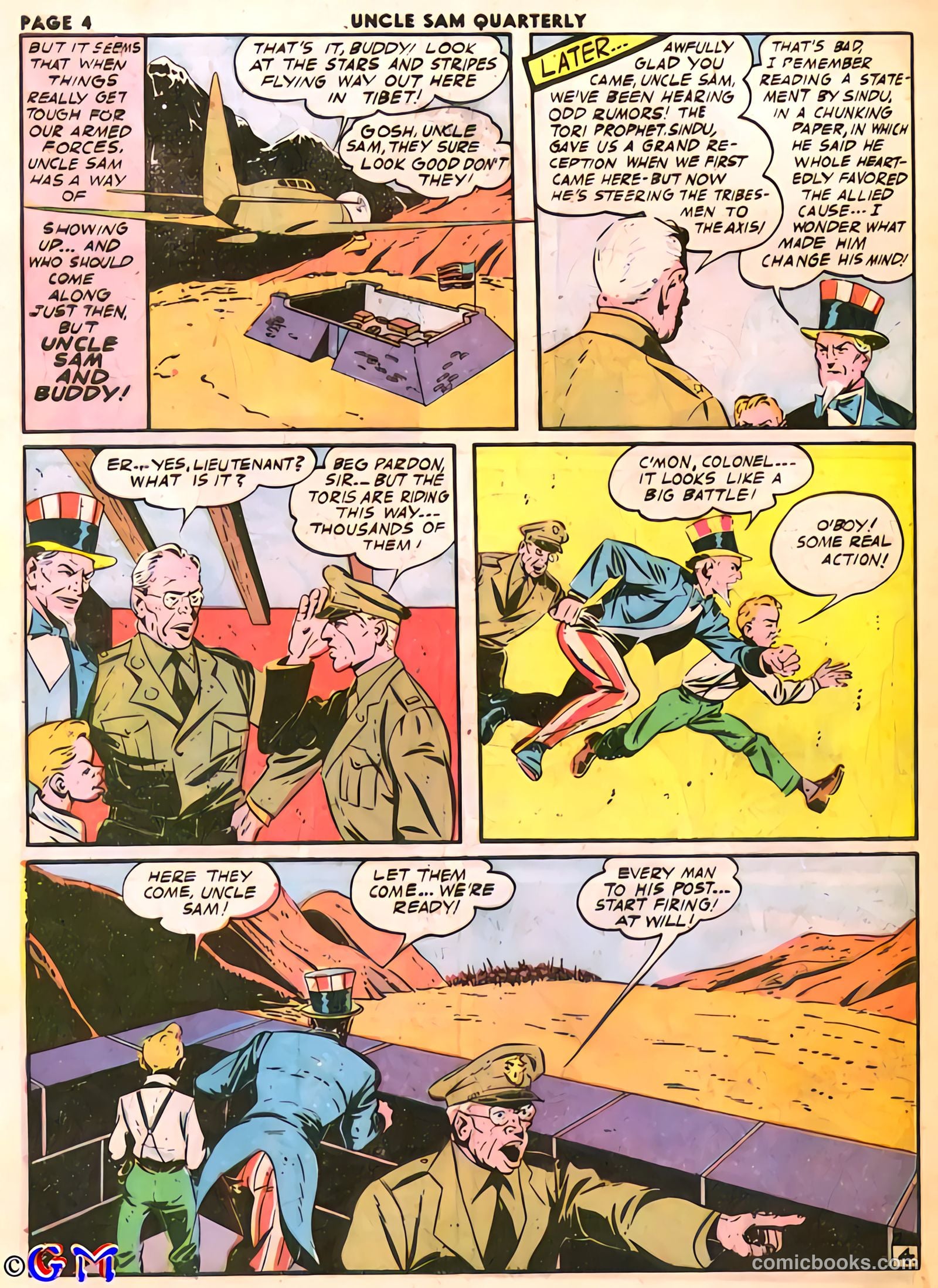 Uncle Sam Quarterly #6 (1943) — page 6 of 68