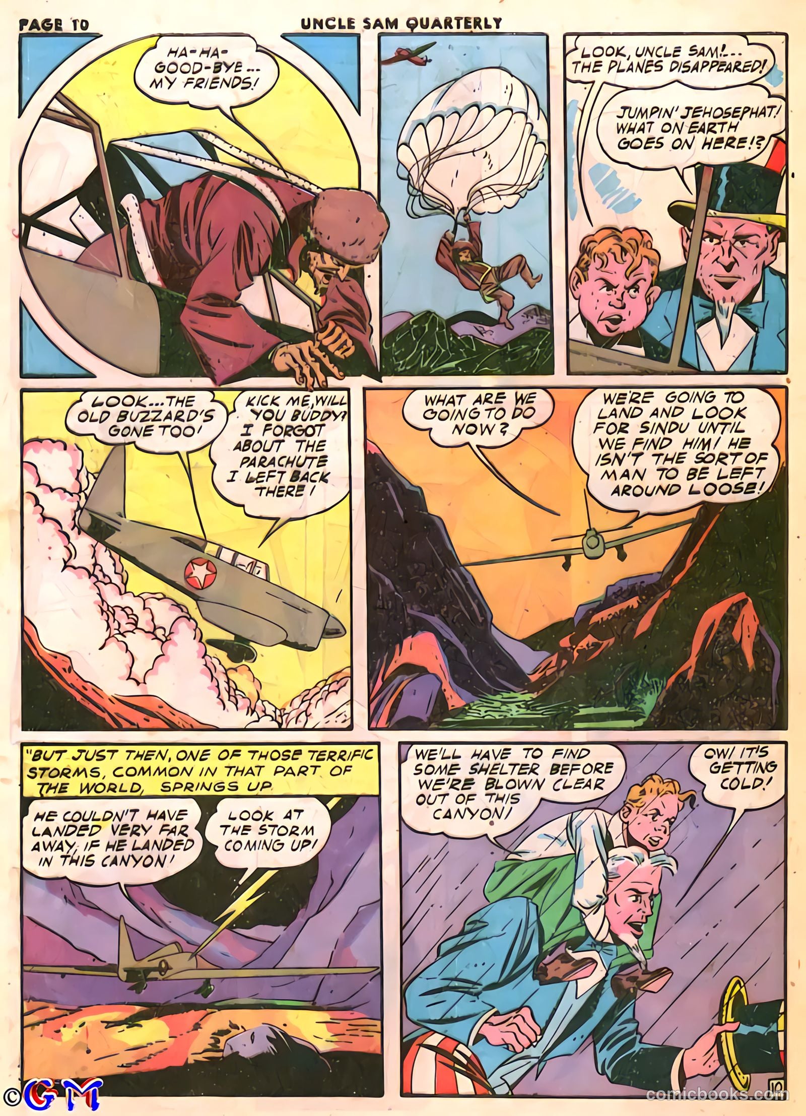 Uncle Sam Quarterly #6 (1943) — page 12 of 68