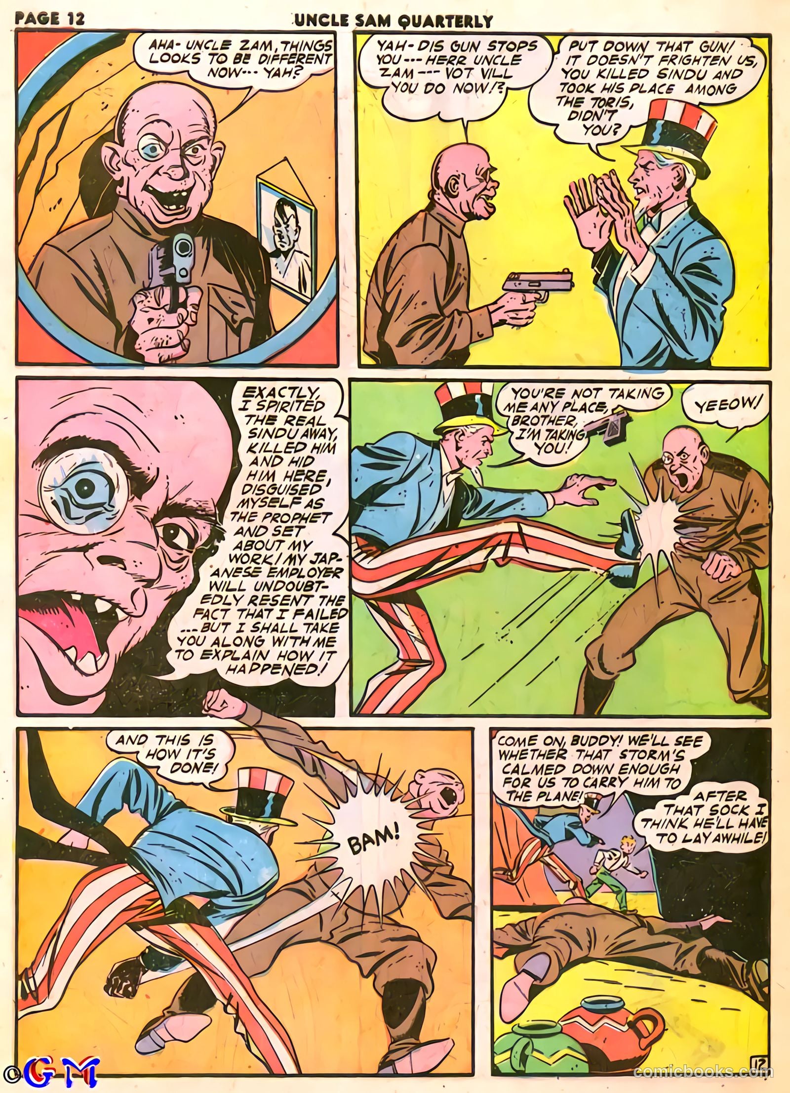Uncle Sam Quarterly #6 (1943) — page 14 of 68