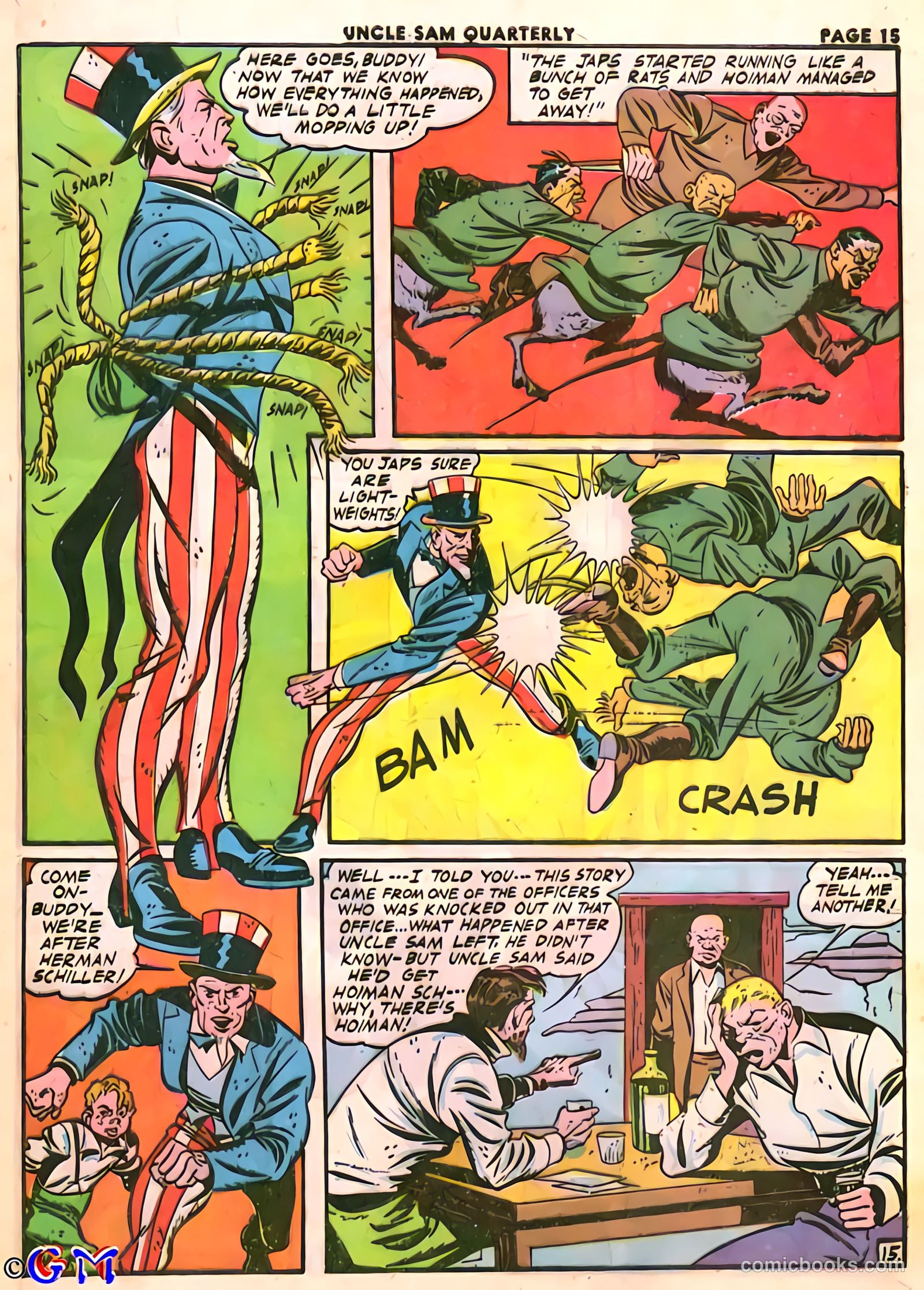 Uncle Sam Quarterly #6 (1943) — page 17 of 68