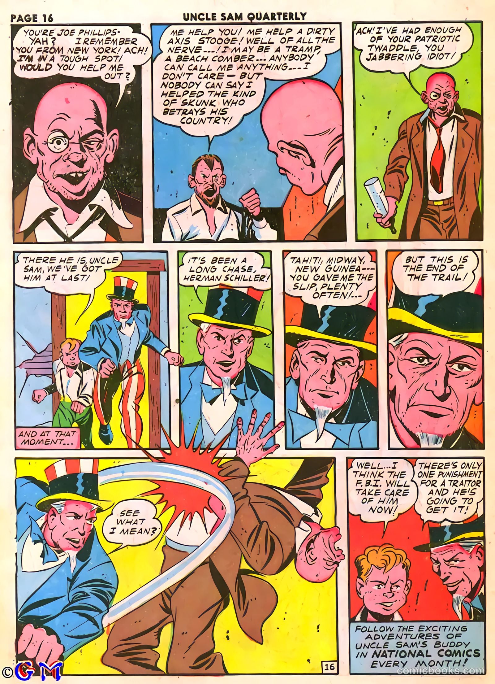 Uncle Sam Quarterly #6 (1943) — page 18 of 68