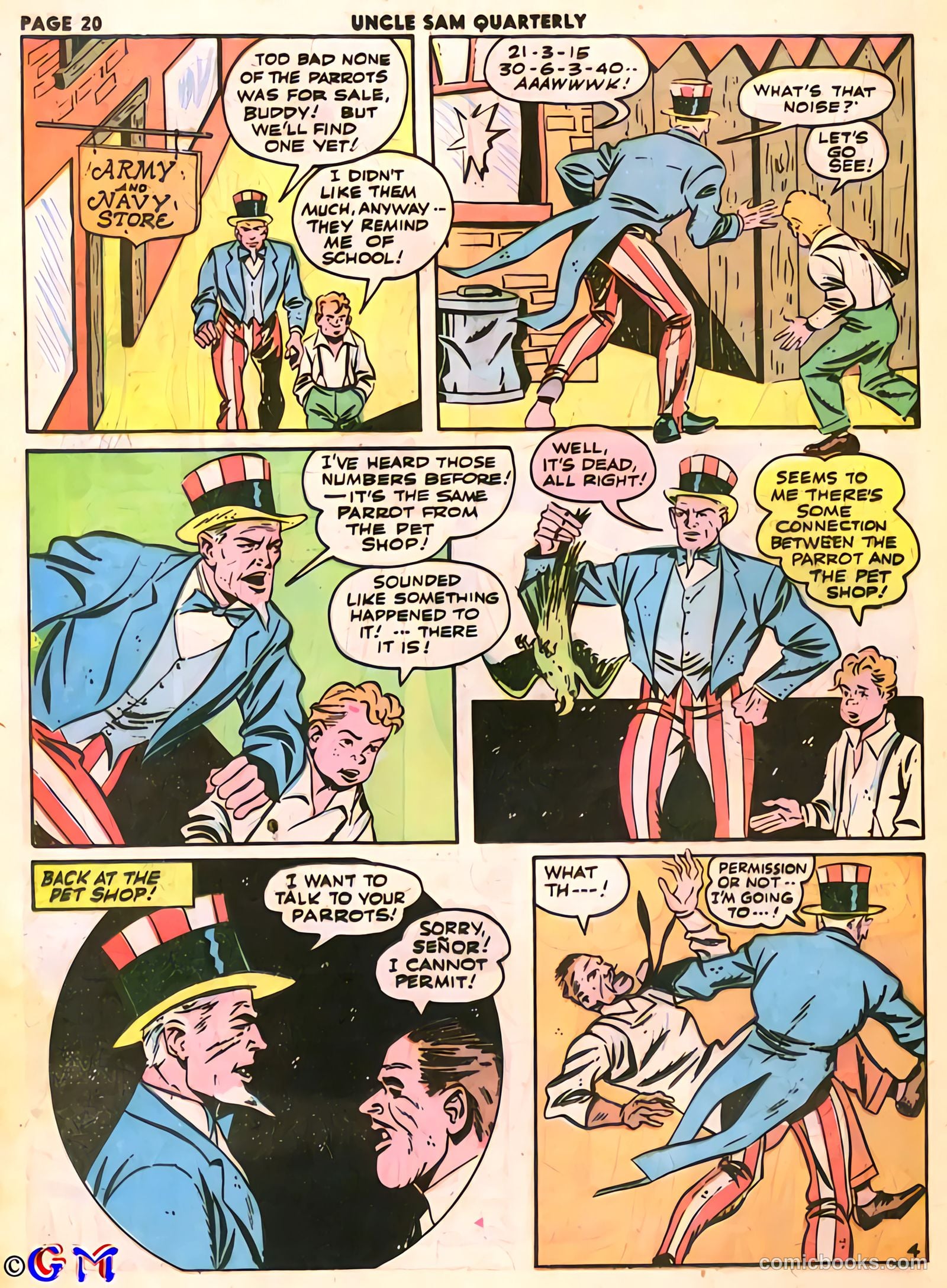 Uncle Sam Quarterly #6 (1943) — page 22 of 68