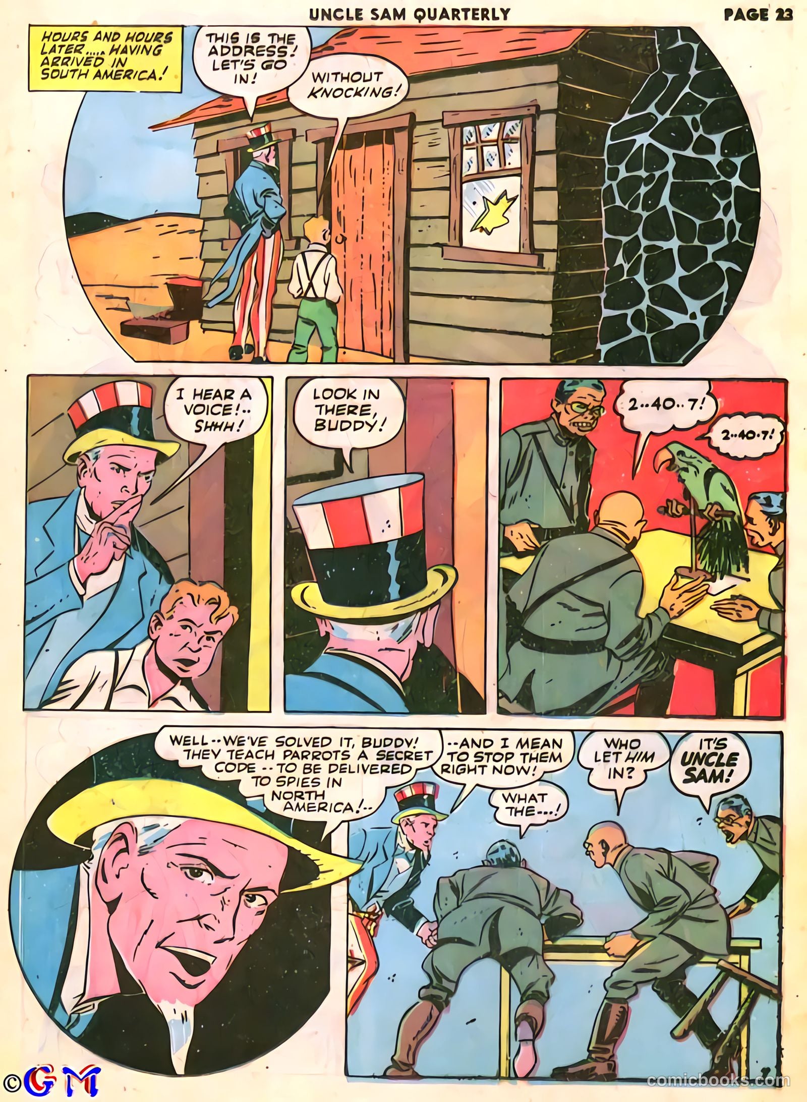 Uncle Sam Quarterly #6 (1943) — page 25 of 68