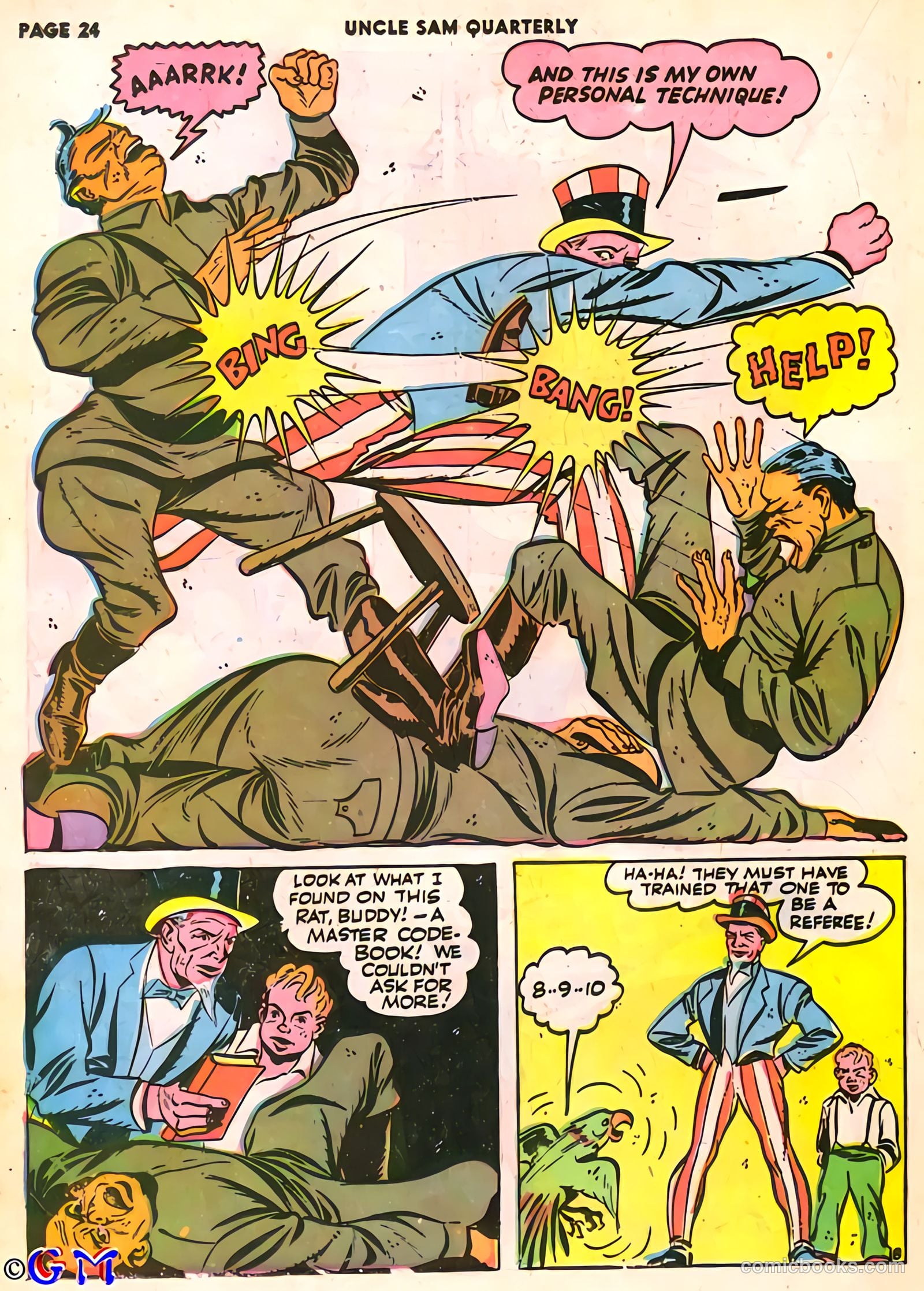 Uncle Sam Quarterly #6 (1943) — page 26 of 68
