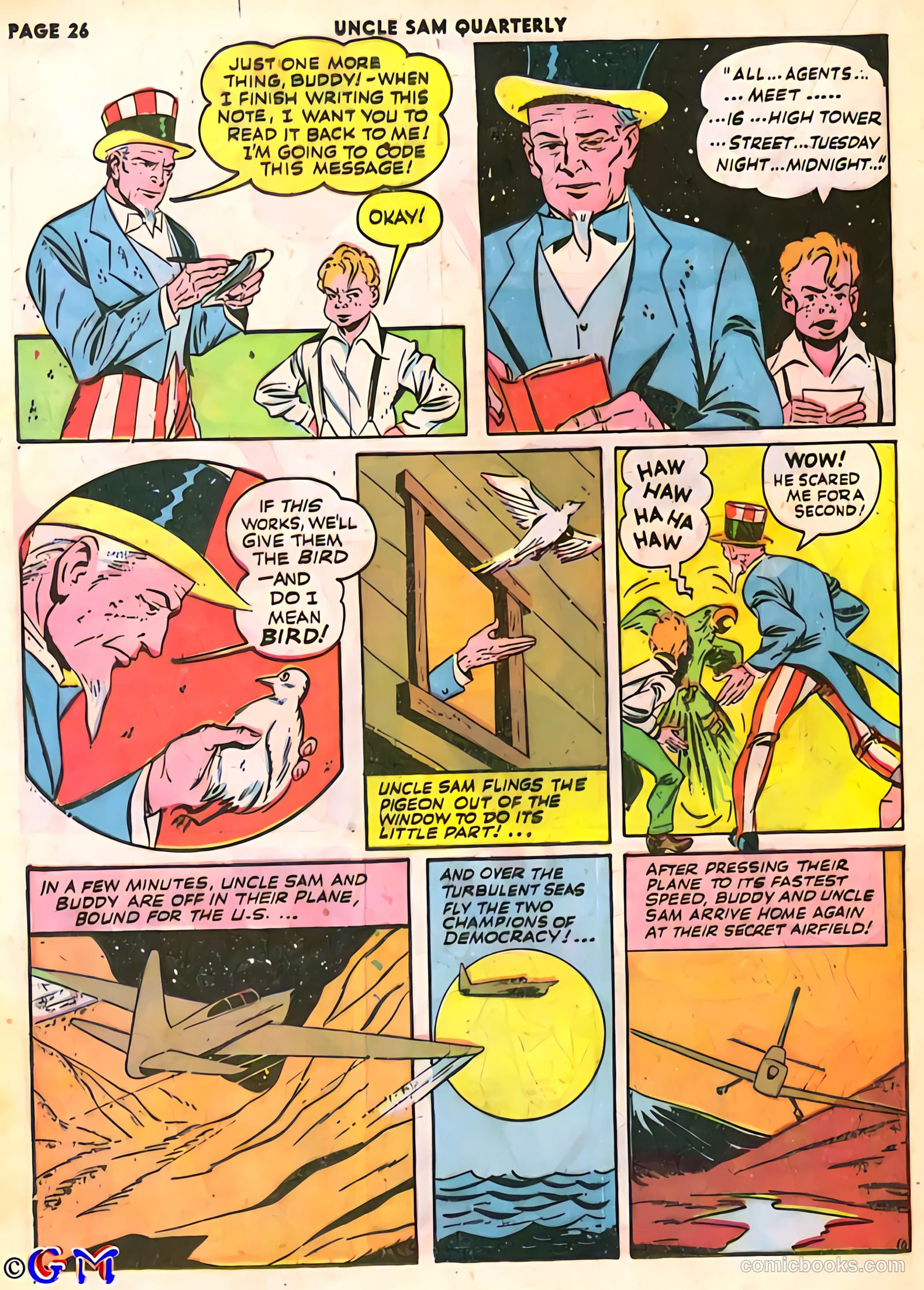 Uncle Sam Quarterly #6 (1943) — page 28 of 68