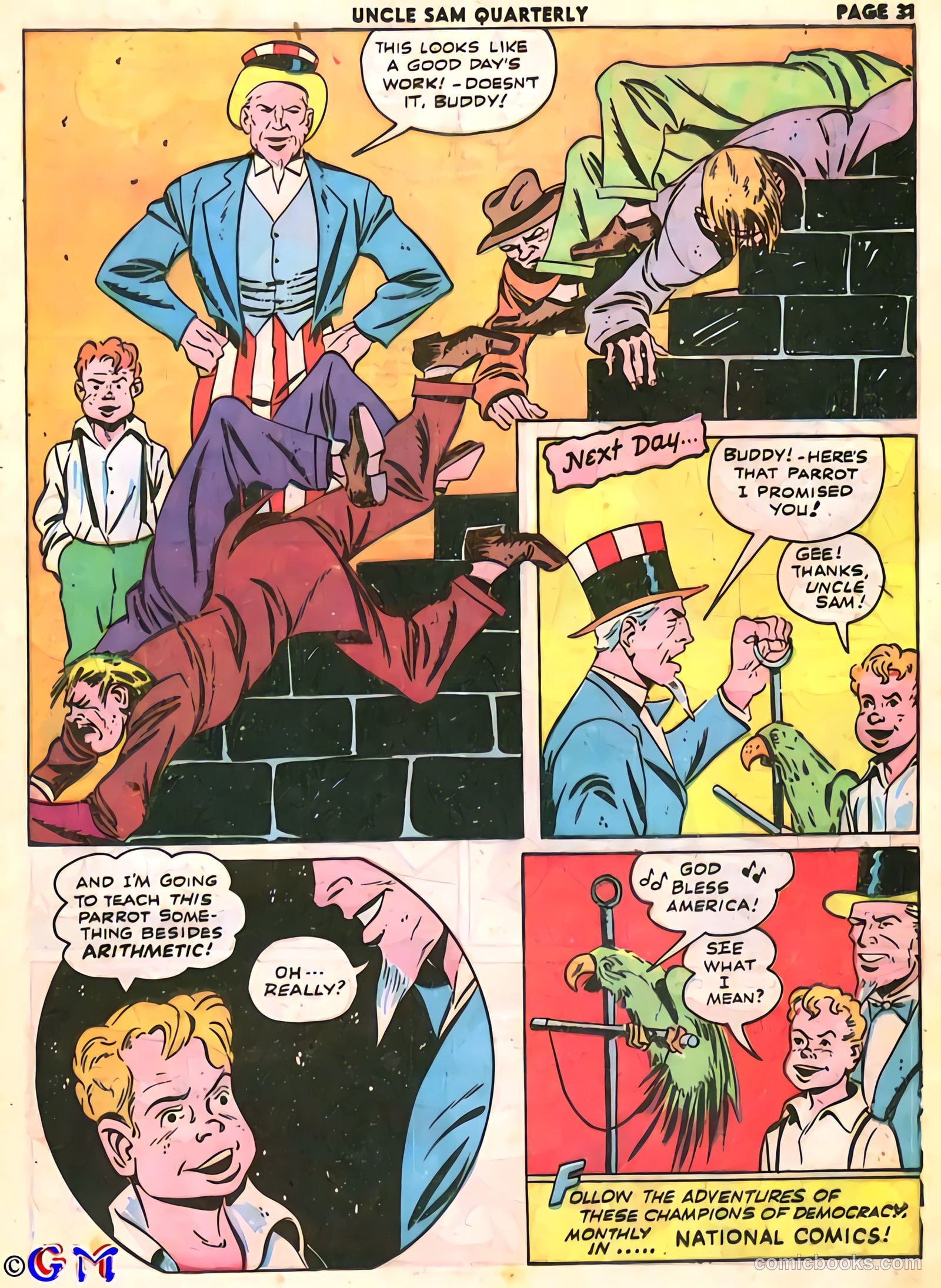 Uncle Sam Quarterly #6 (1943) — page 33 of 68