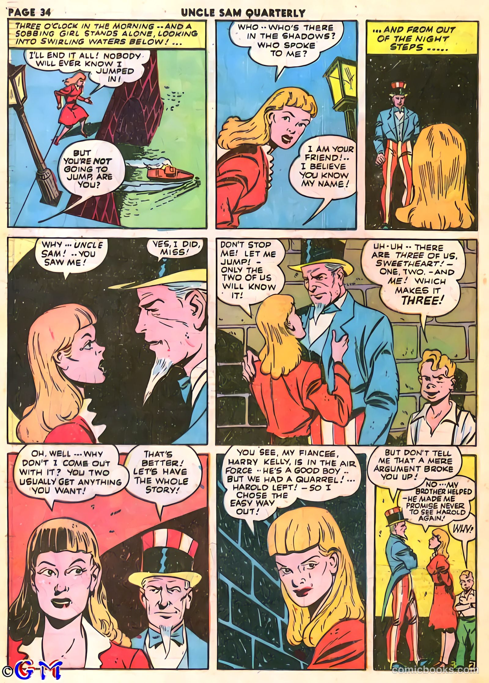 Uncle Sam Quarterly #6 (1943) — page 36 of 68
