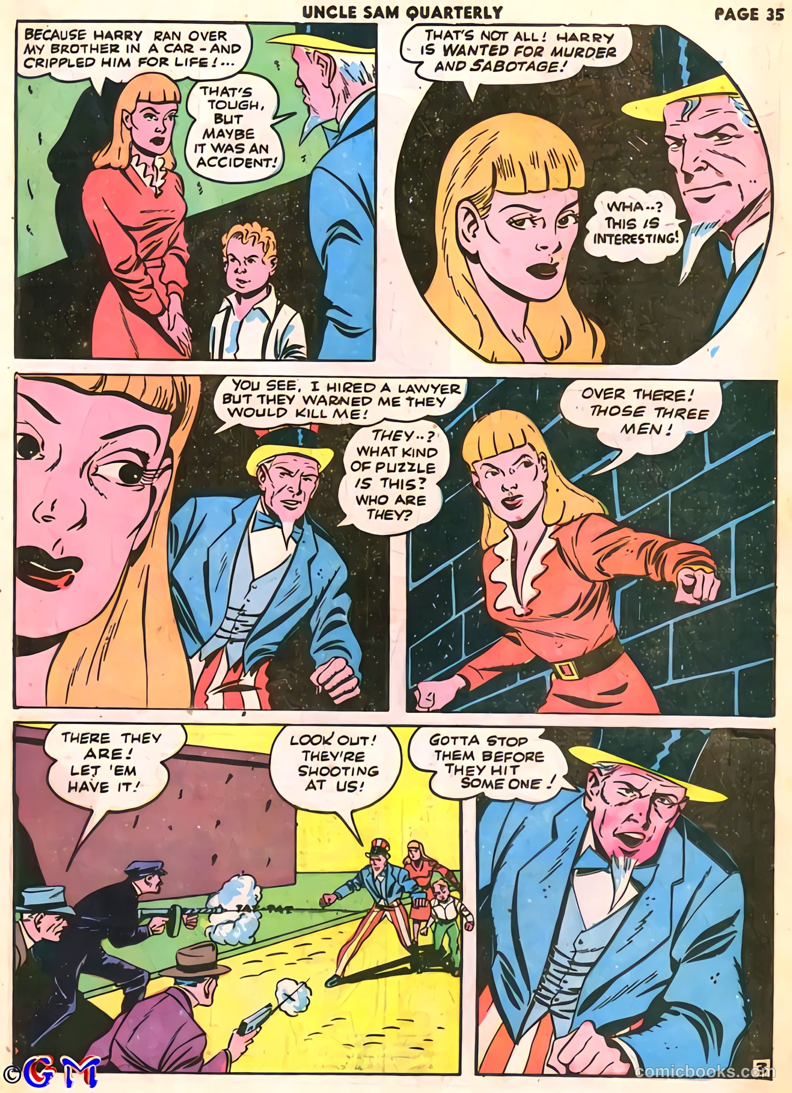Uncle Sam Quarterly #6 (1943) — page 37 of 68