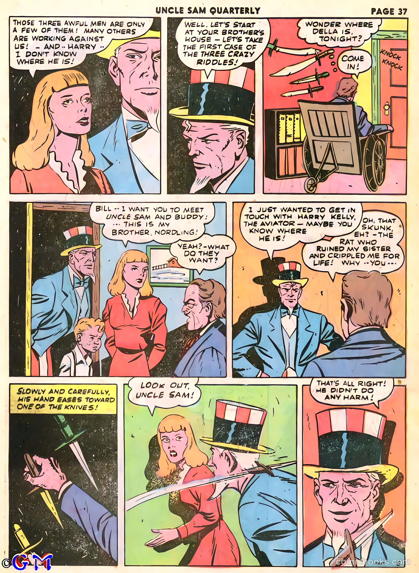 Uncle Sam Quarterly #6 (1943) — page 39 of 68