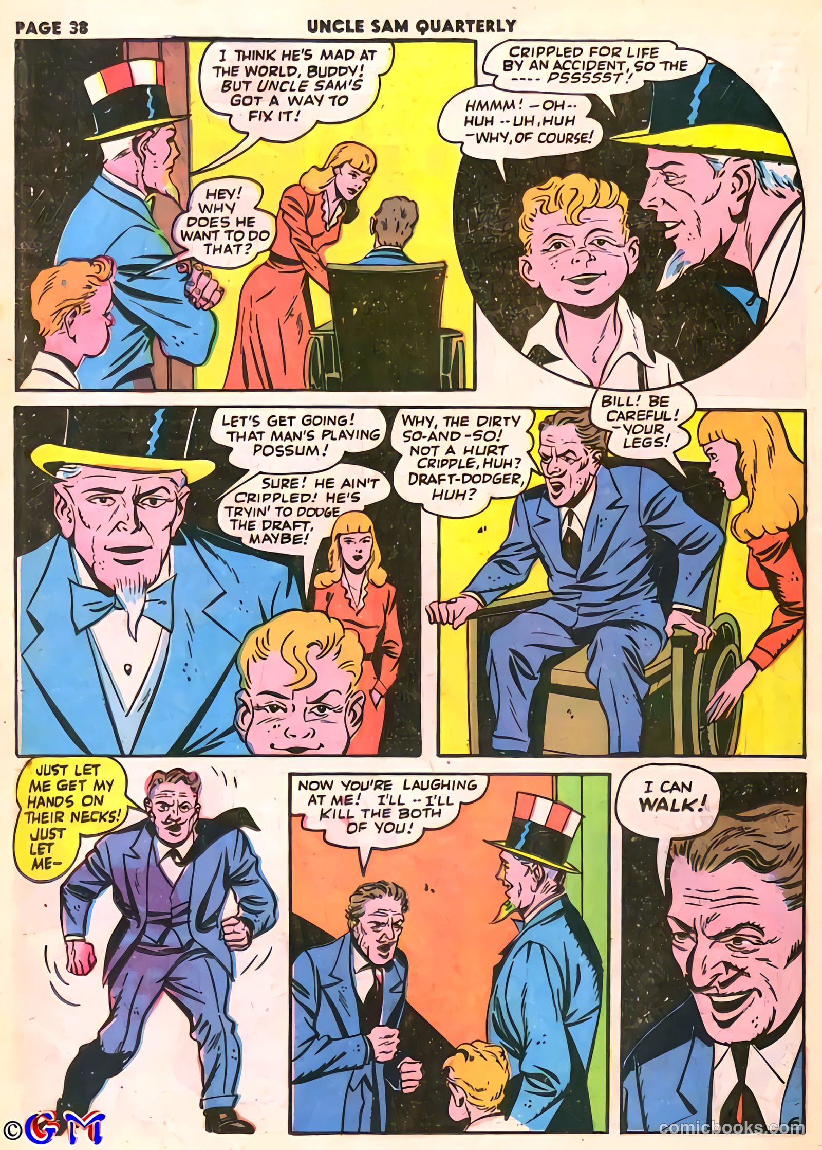 Uncle Sam Quarterly #6 (1943) — page 40 of 68