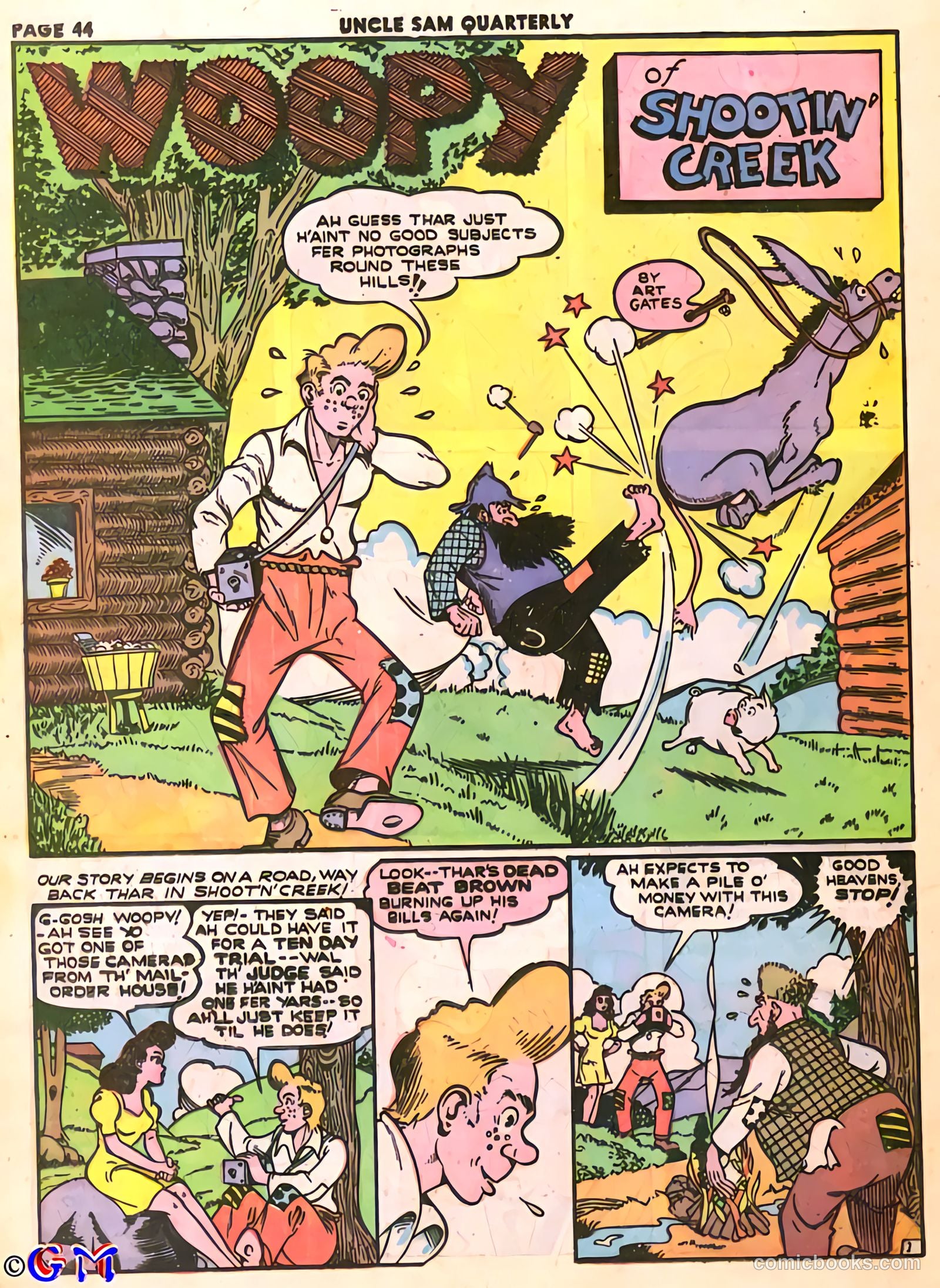 Uncle Sam Quarterly #6 (1943) — page 46 of 68