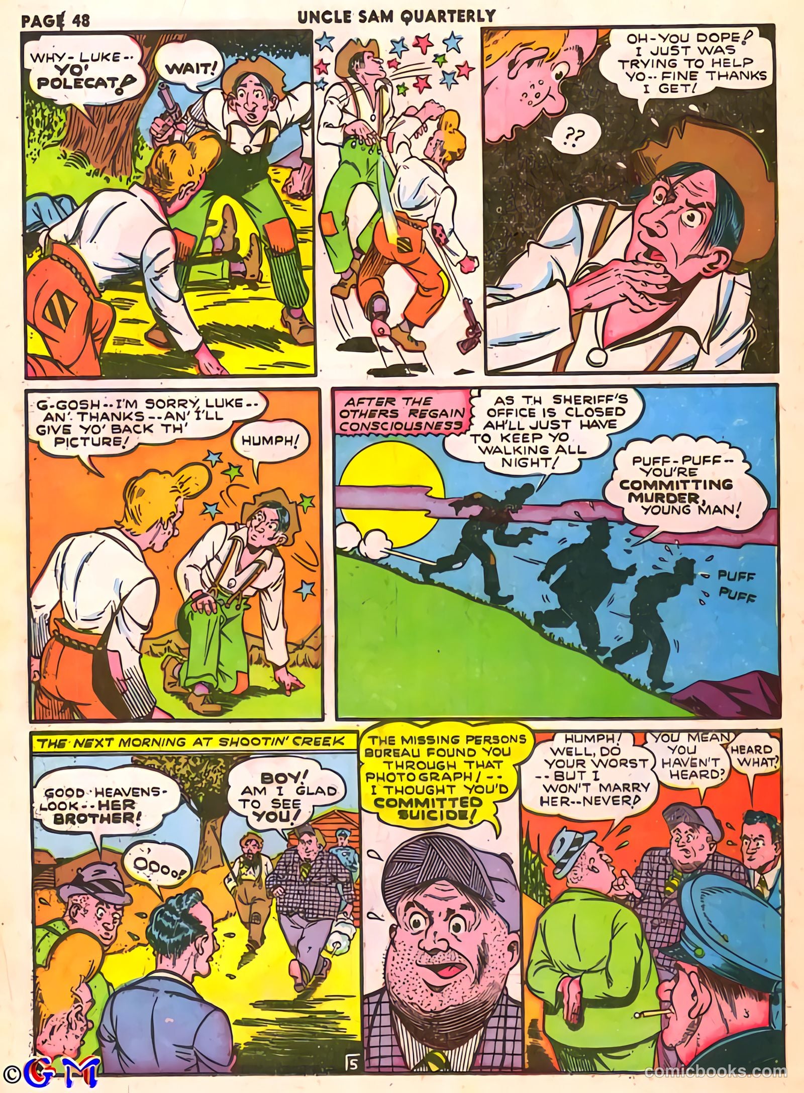 Uncle Sam Quarterly #6 (1943) — page 50 of 68
