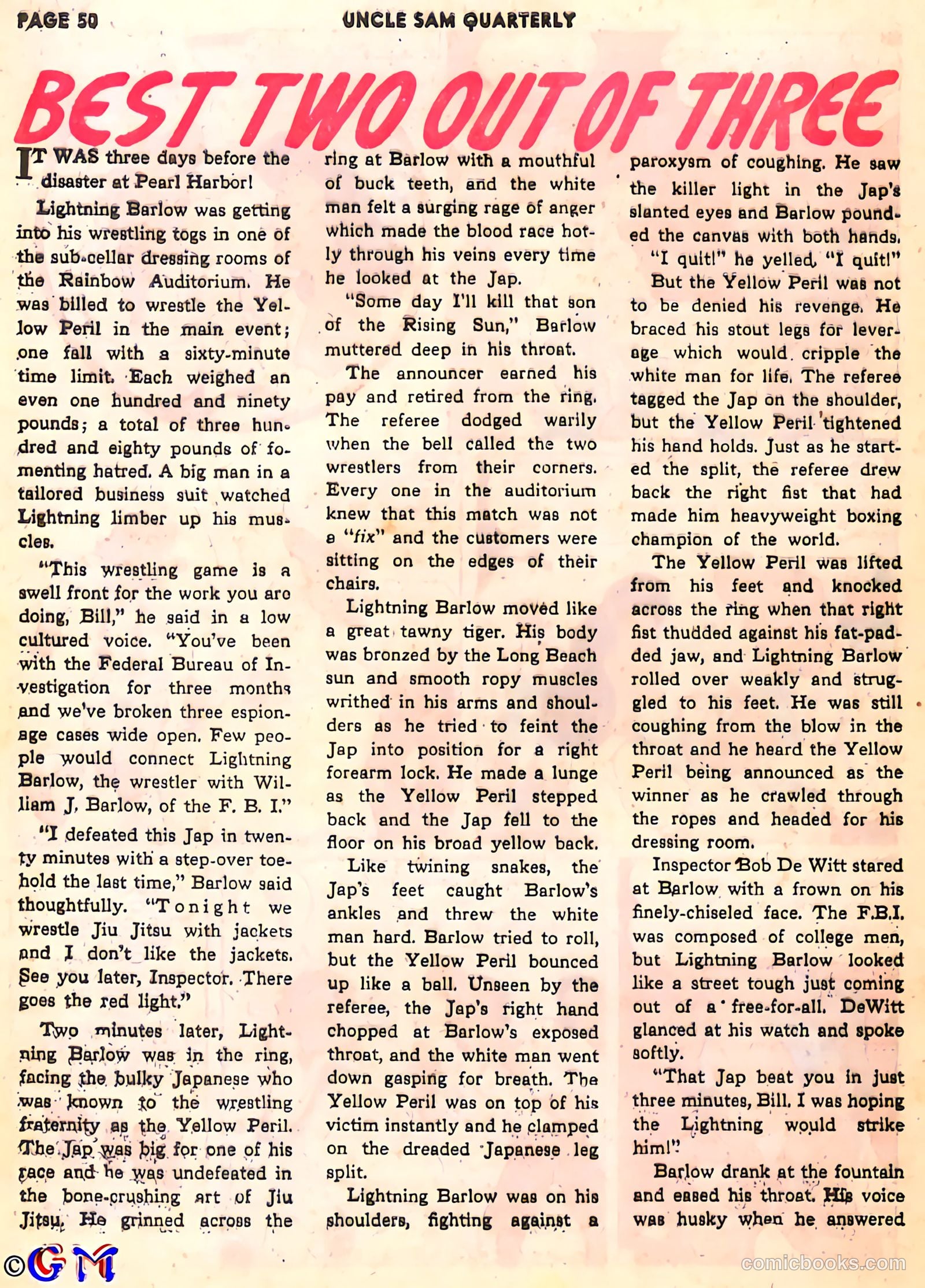 Uncle Sam Quarterly #6 (1943) — page 52 of 68