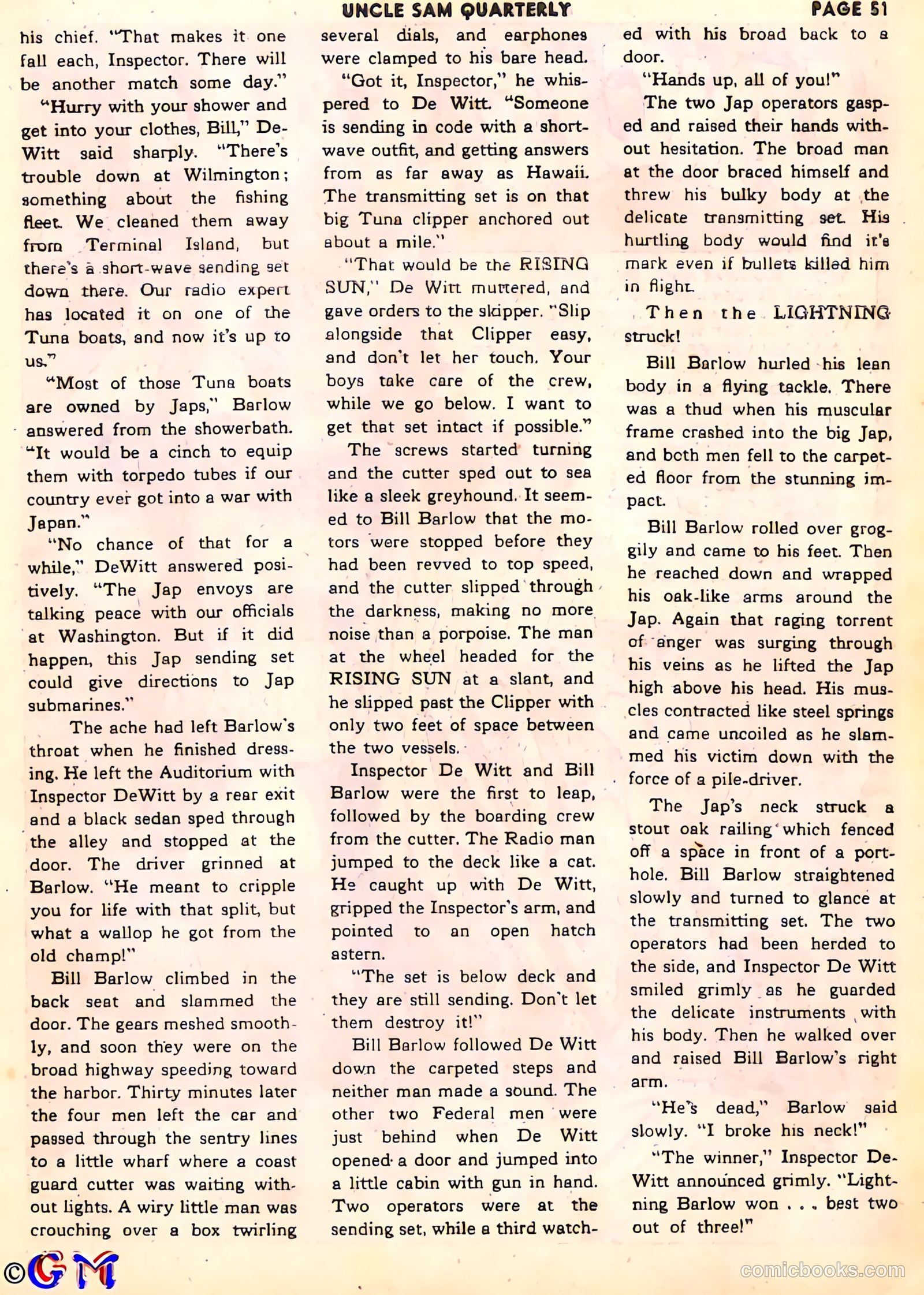 Uncle Sam Quarterly #6 (1943) — page 53 of 68