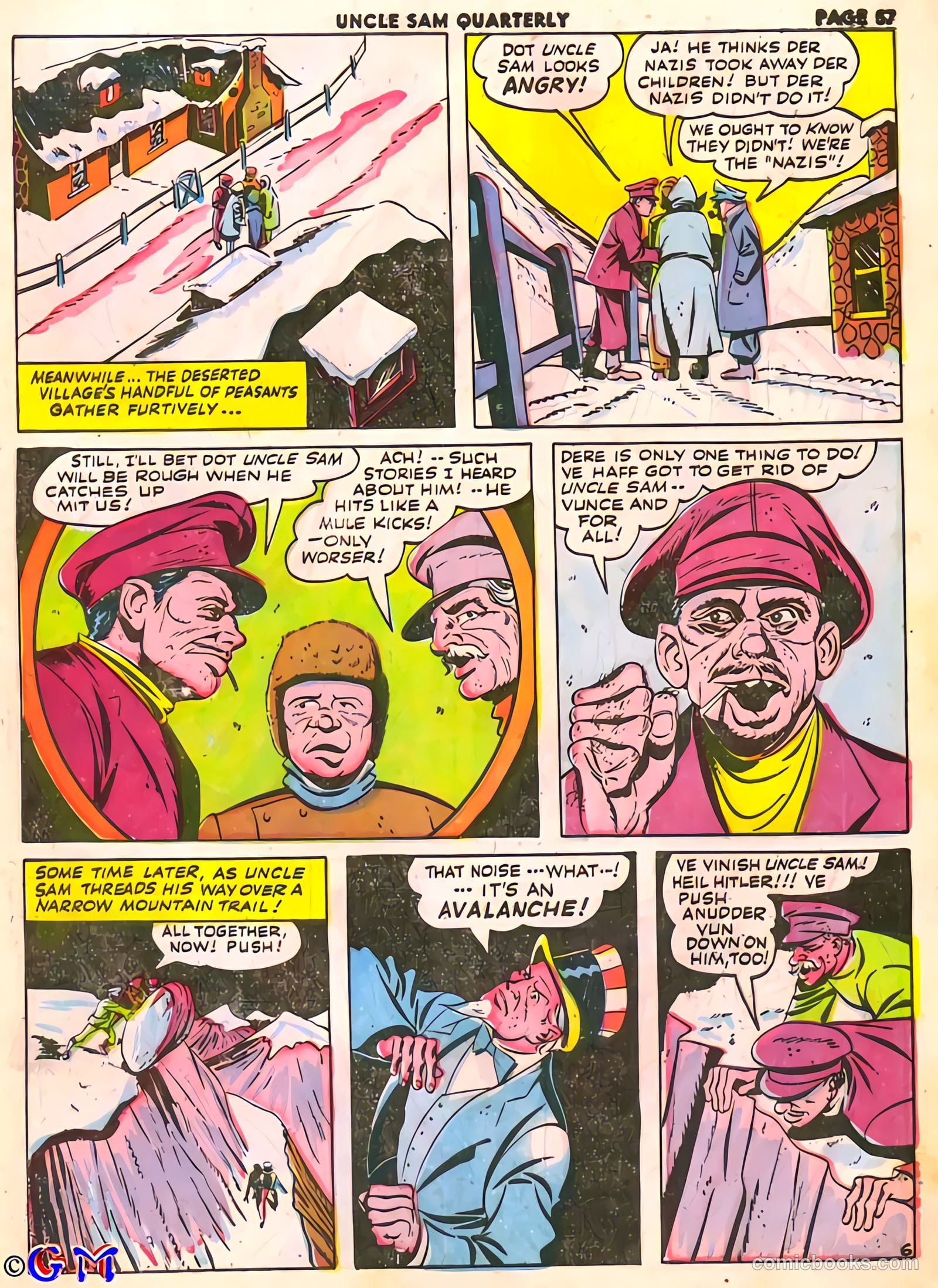 Uncle Sam Quarterly #6 (1943) — page 59 of 68