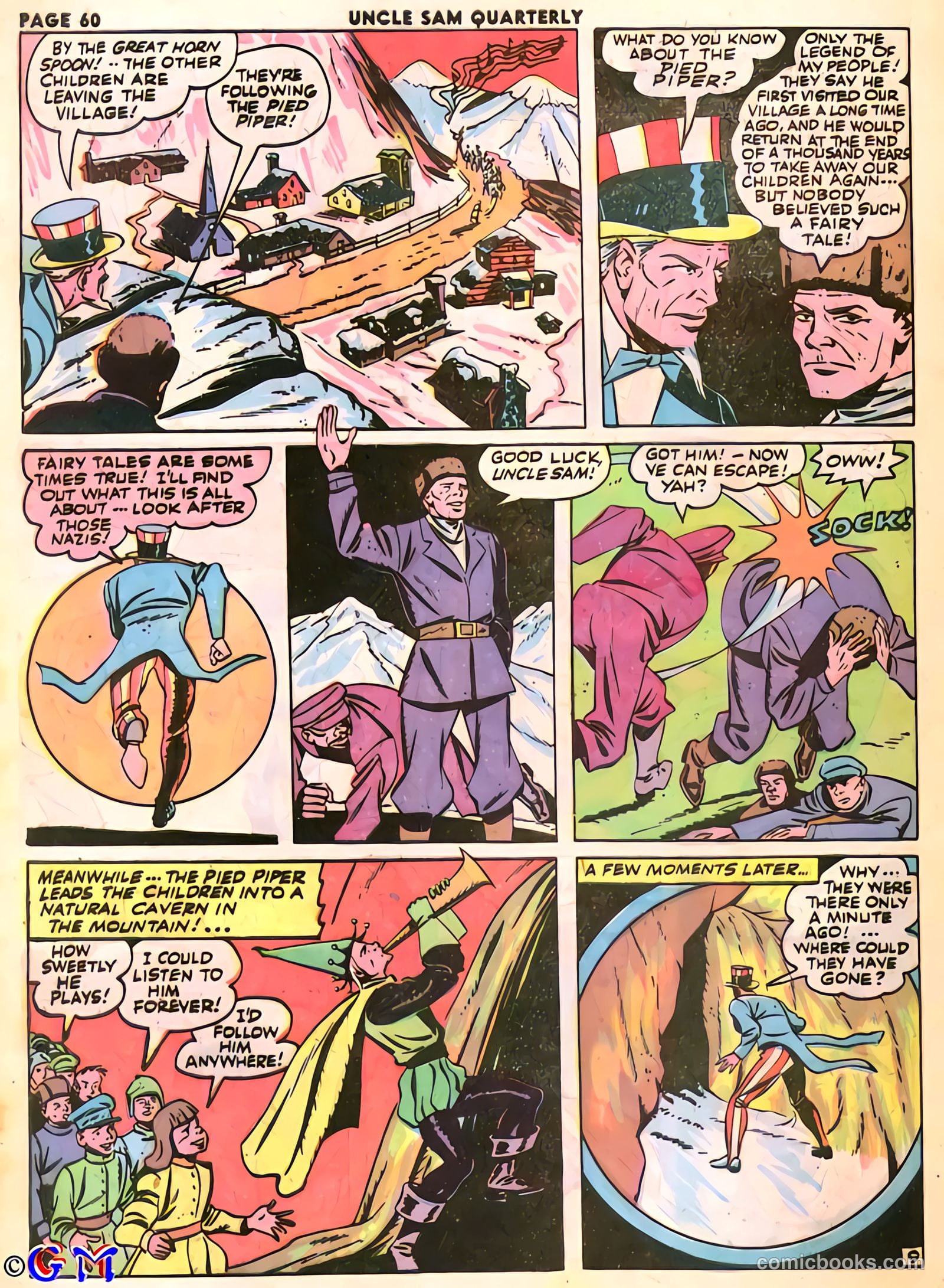 Uncle Sam Quarterly #6 (1943) — page 62 of 68