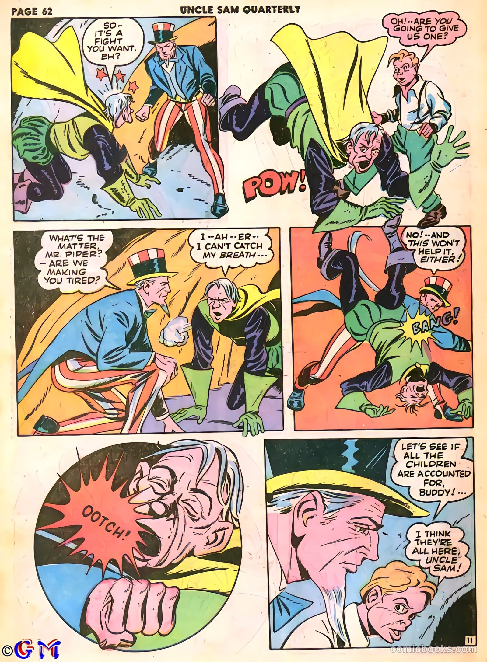 Uncle Sam Quarterly #6 (1943) — page 64 of 68