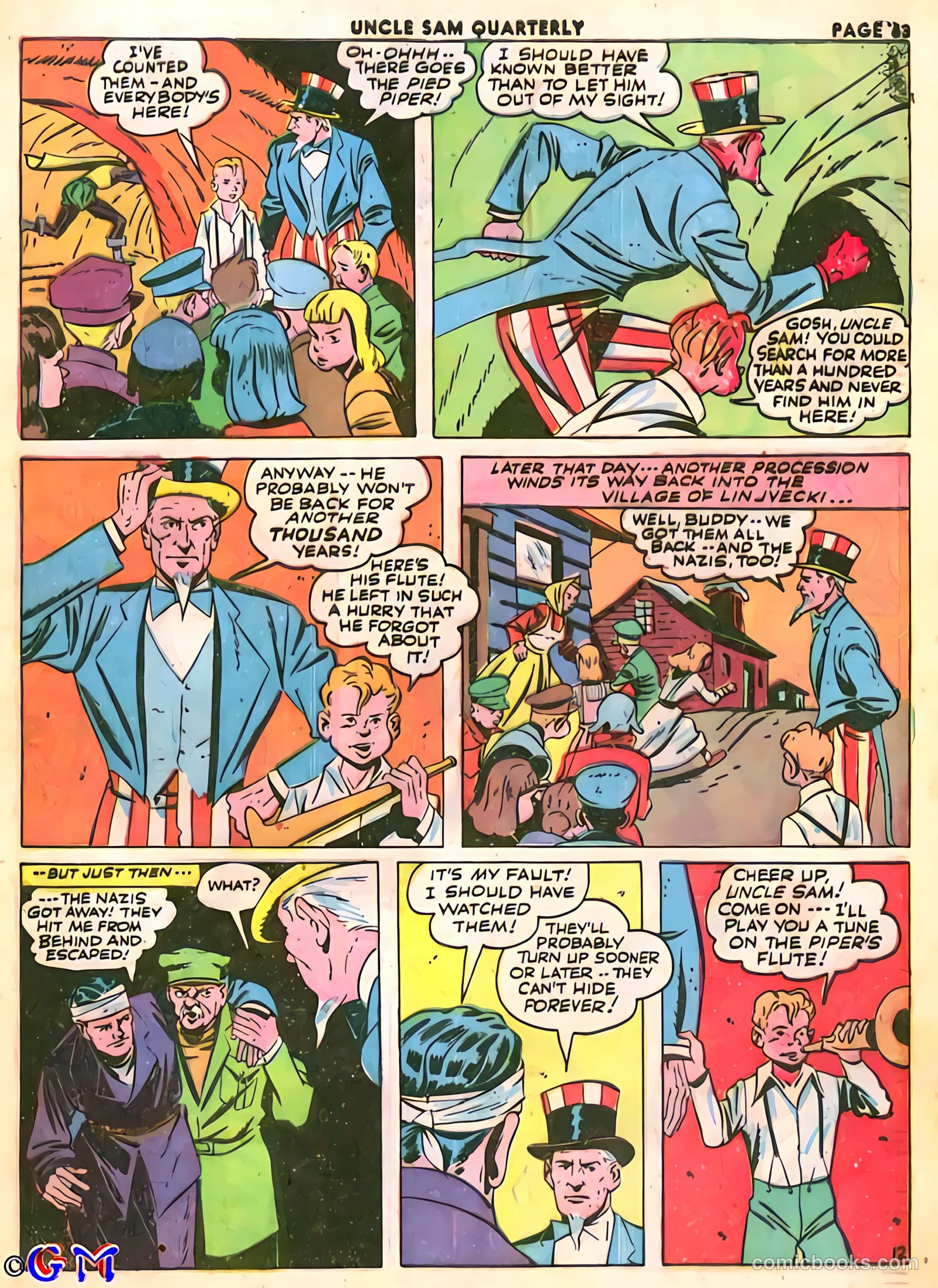 Uncle Sam Quarterly #6 (1943) — page 65 of 68