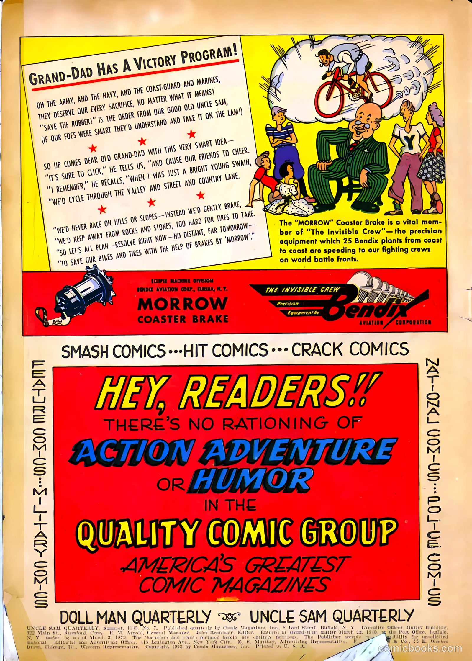 Uncle Sam Quarterly #7 (1943) — page 2 of 68