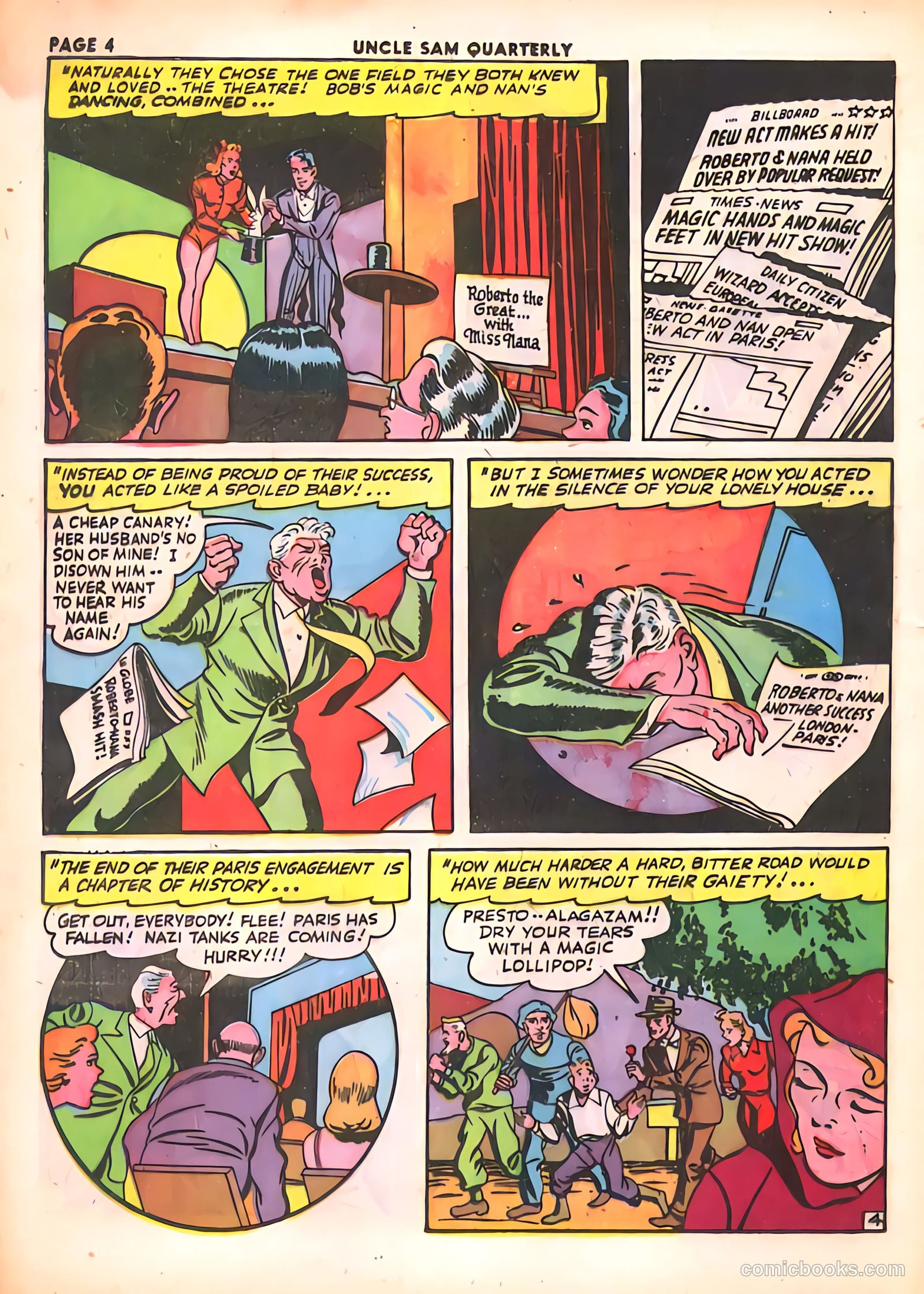 Uncle Sam Quarterly #7 (1943) — page 6 of 68