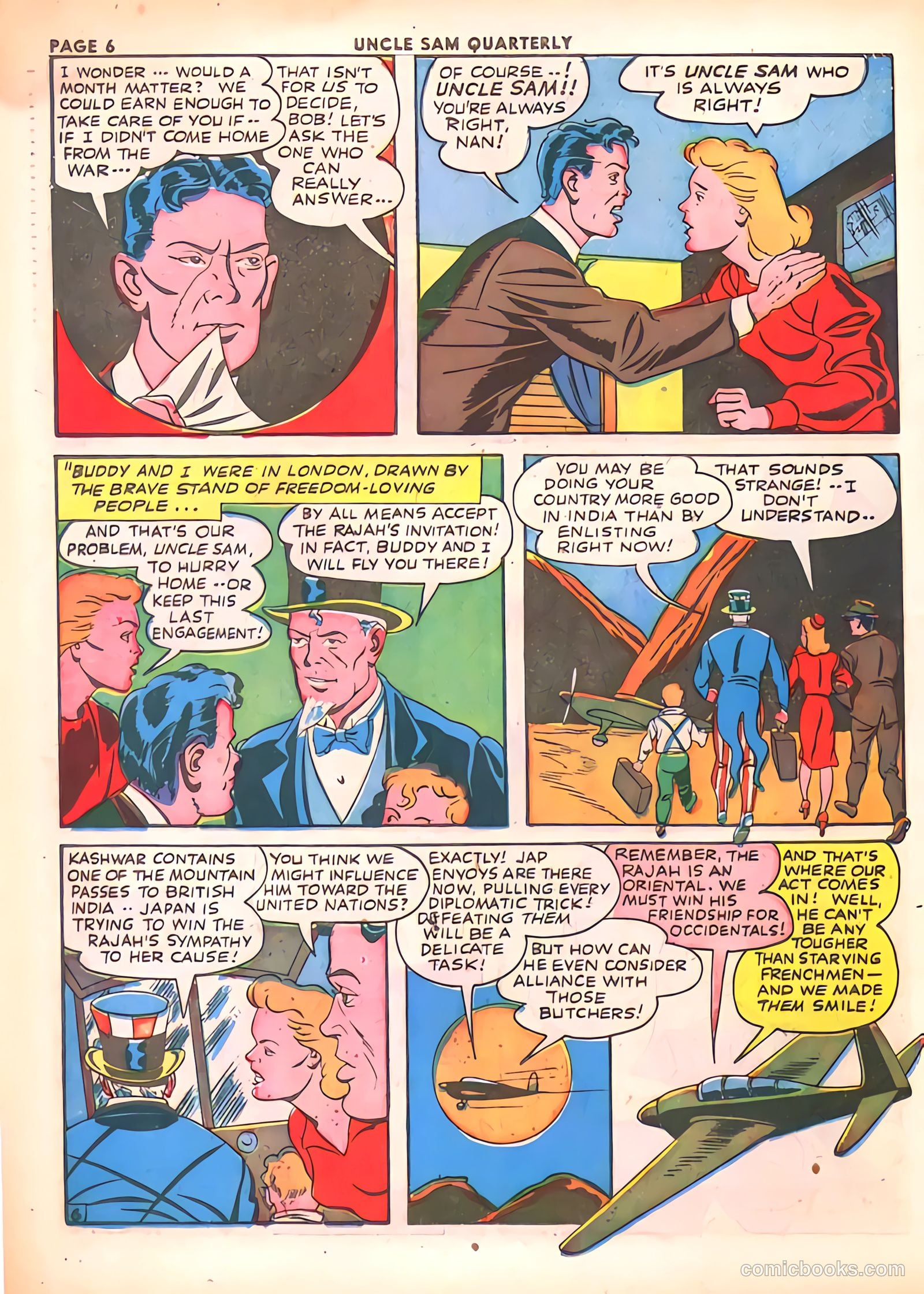 Uncle Sam Quarterly #7 (1943) — page 8 of 68