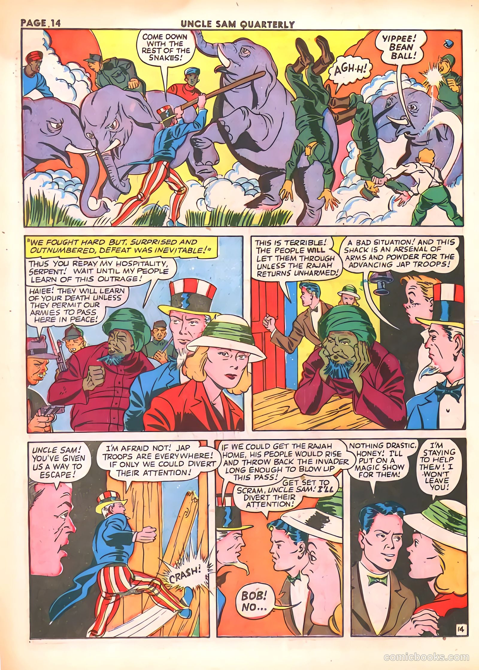 Uncle Sam Quarterly #7 (1943) — page 16 of 68