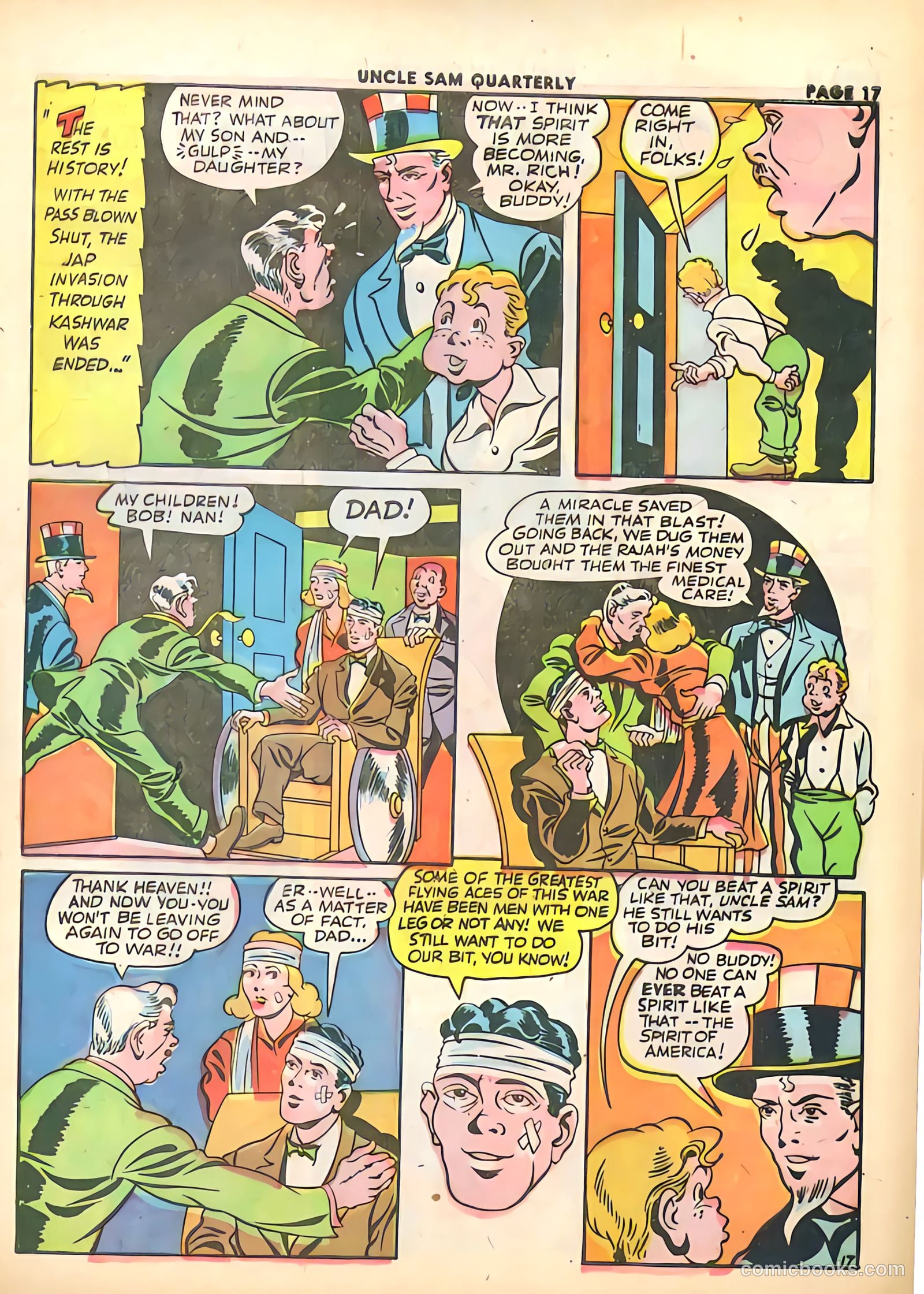 Uncle Sam Quarterly #7 (1943) — page 19 of 68