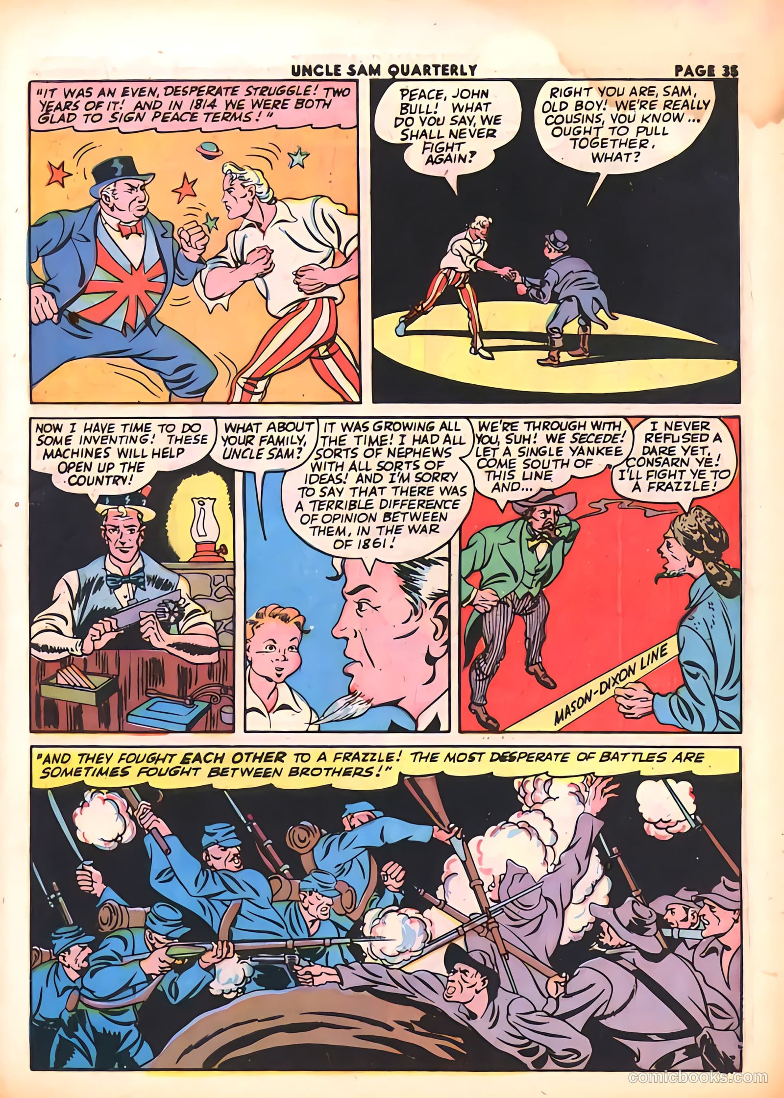 Uncle Sam Quarterly #7 (1943) — page 37 of 68