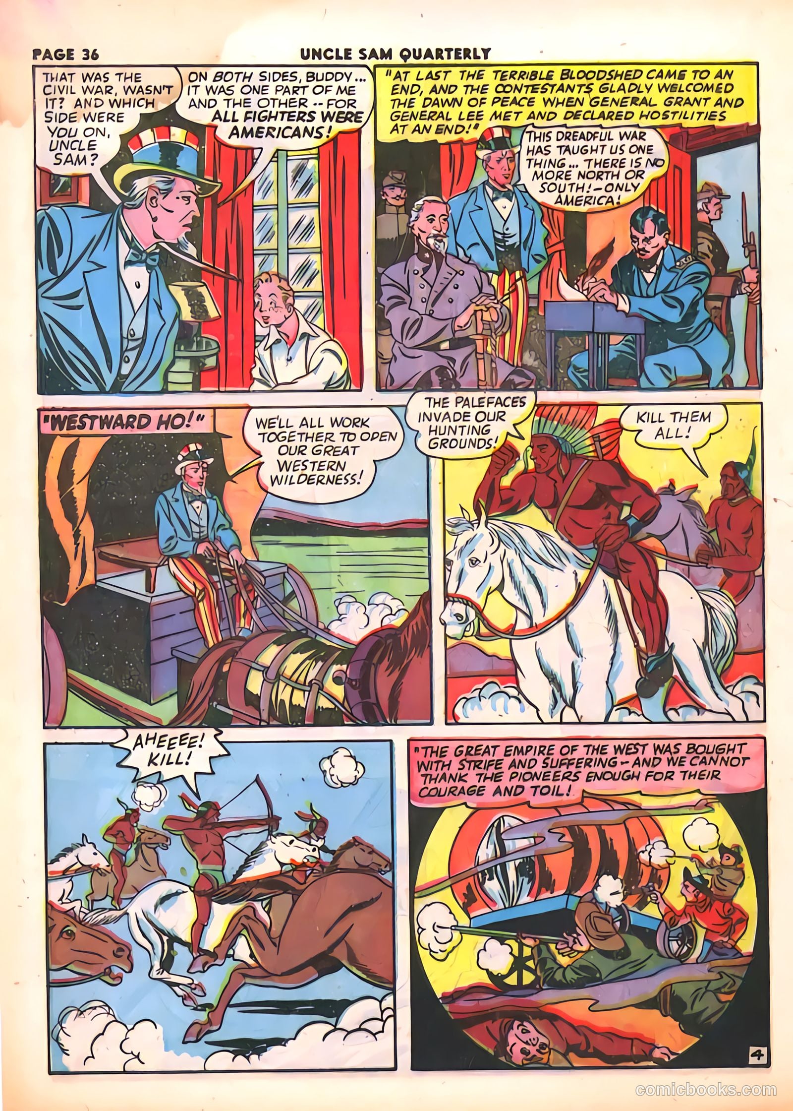 Uncle Sam Quarterly #7 (1943) — page 38 of 68