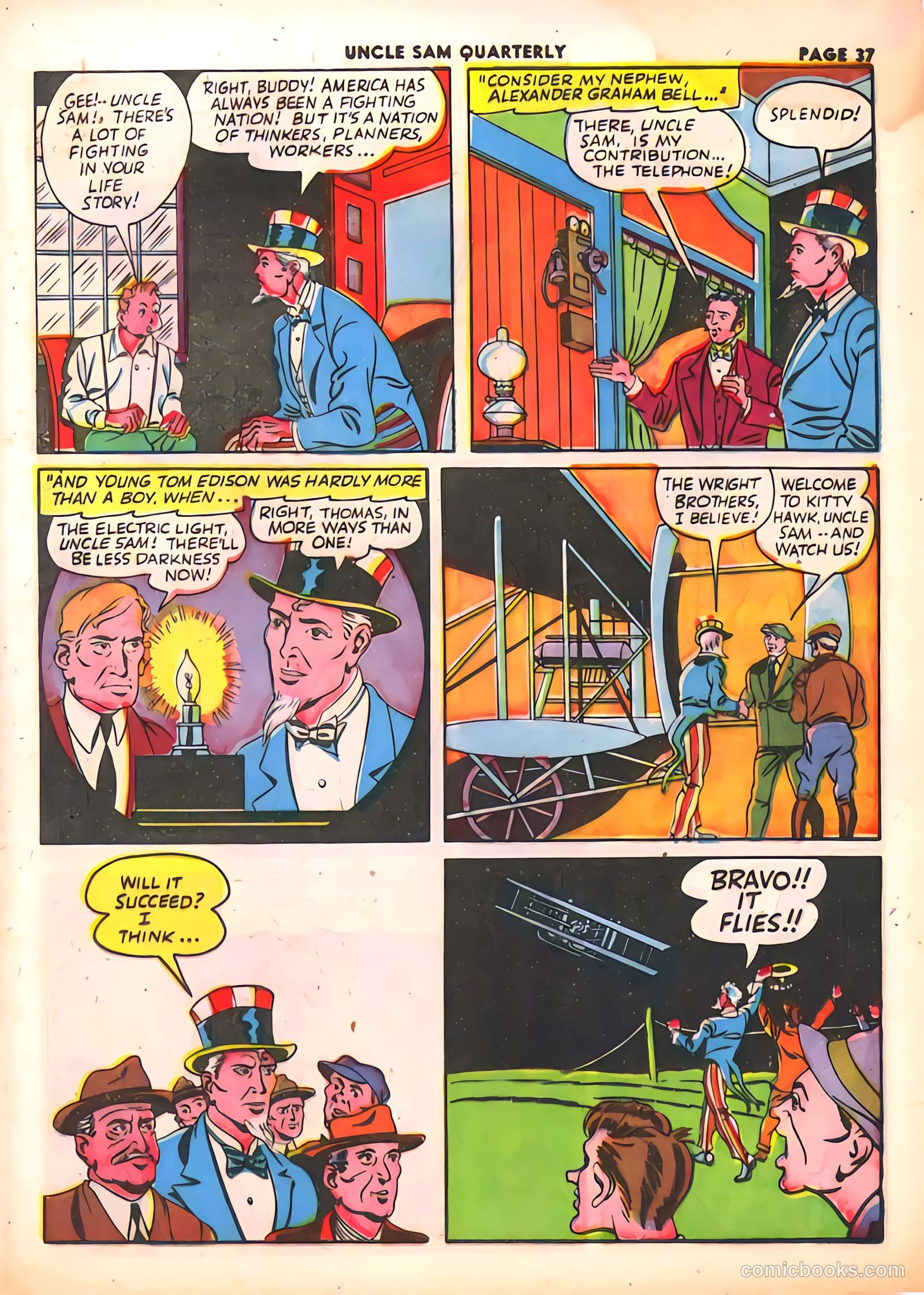 Uncle Sam Quarterly #7 (1943) — page 39 of 68