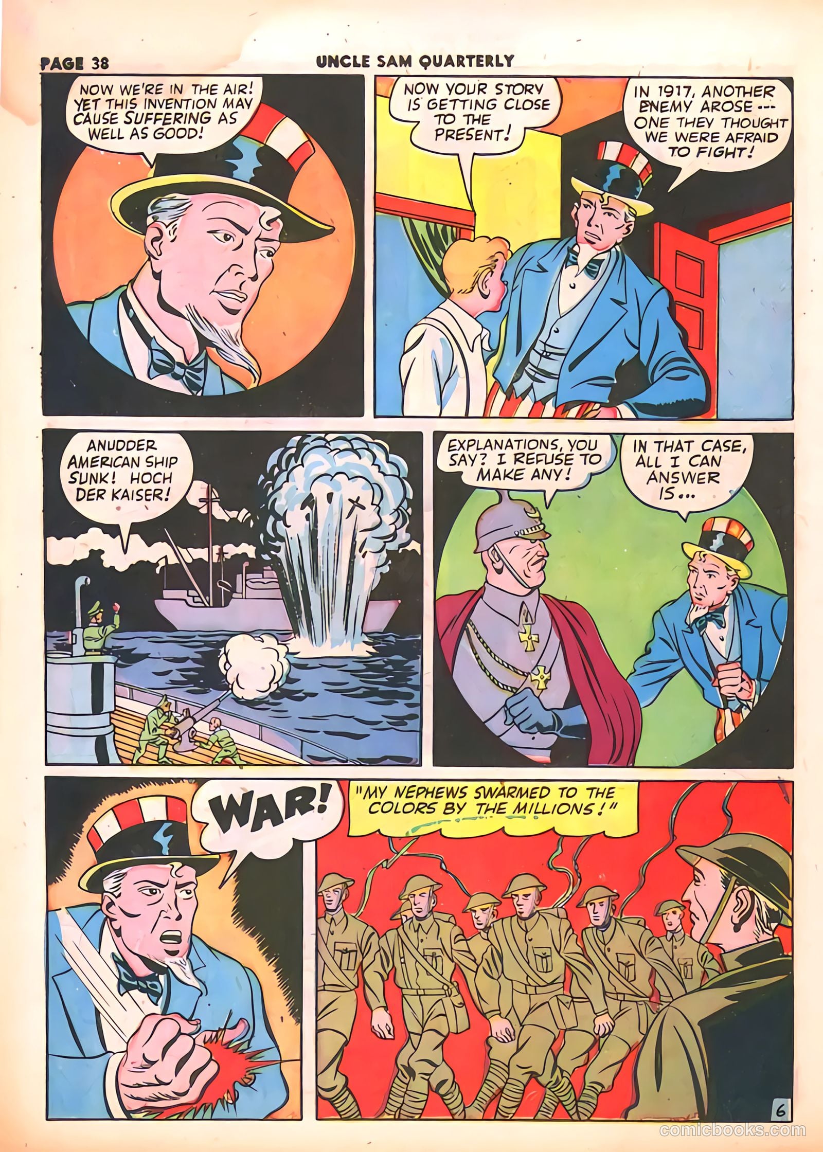 Uncle Sam Quarterly #7 (1943) — page 40 of 68