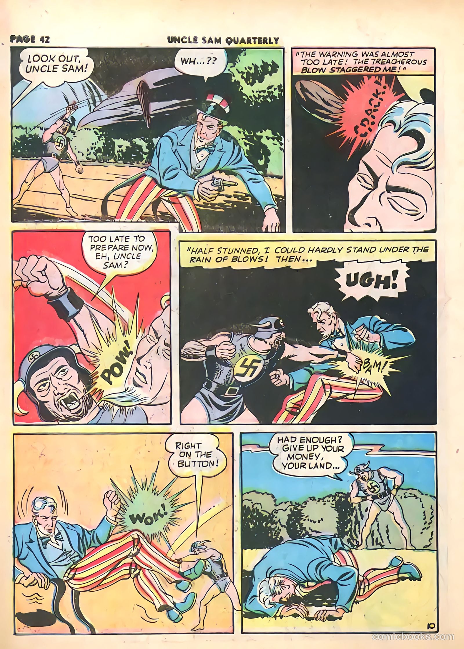 Uncle Sam Quarterly #7 (1943) — page 44 of 68