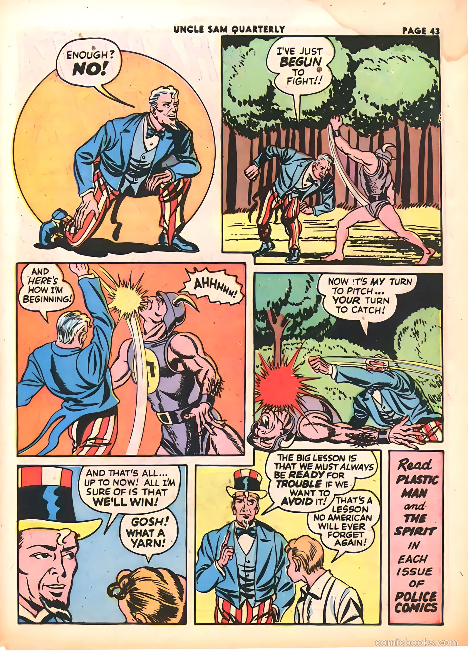 Uncle Sam Quarterly #7 (1943) — page 45 of 68