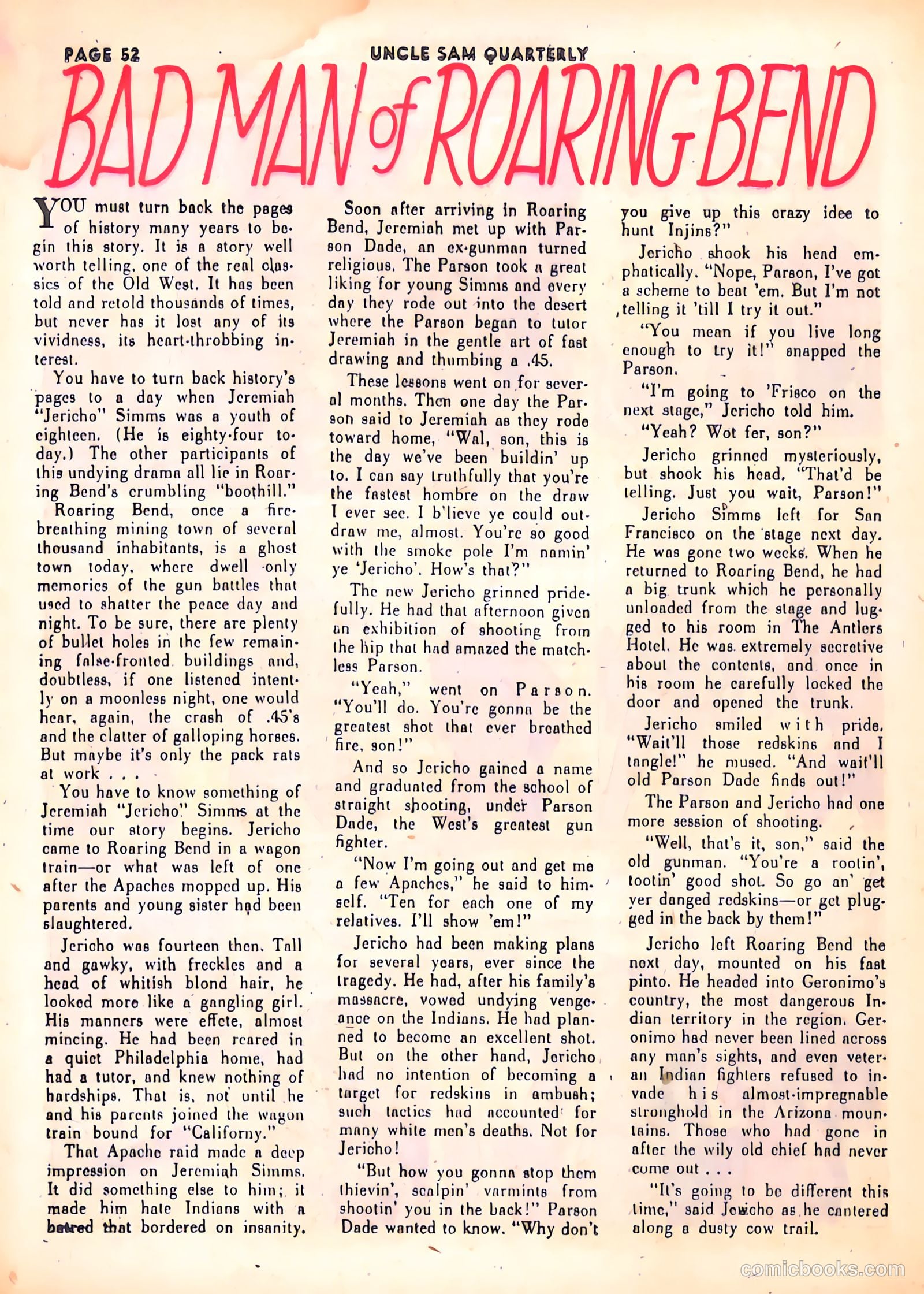 Uncle Sam Quarterly #7 (1943) — page 54 of 68
