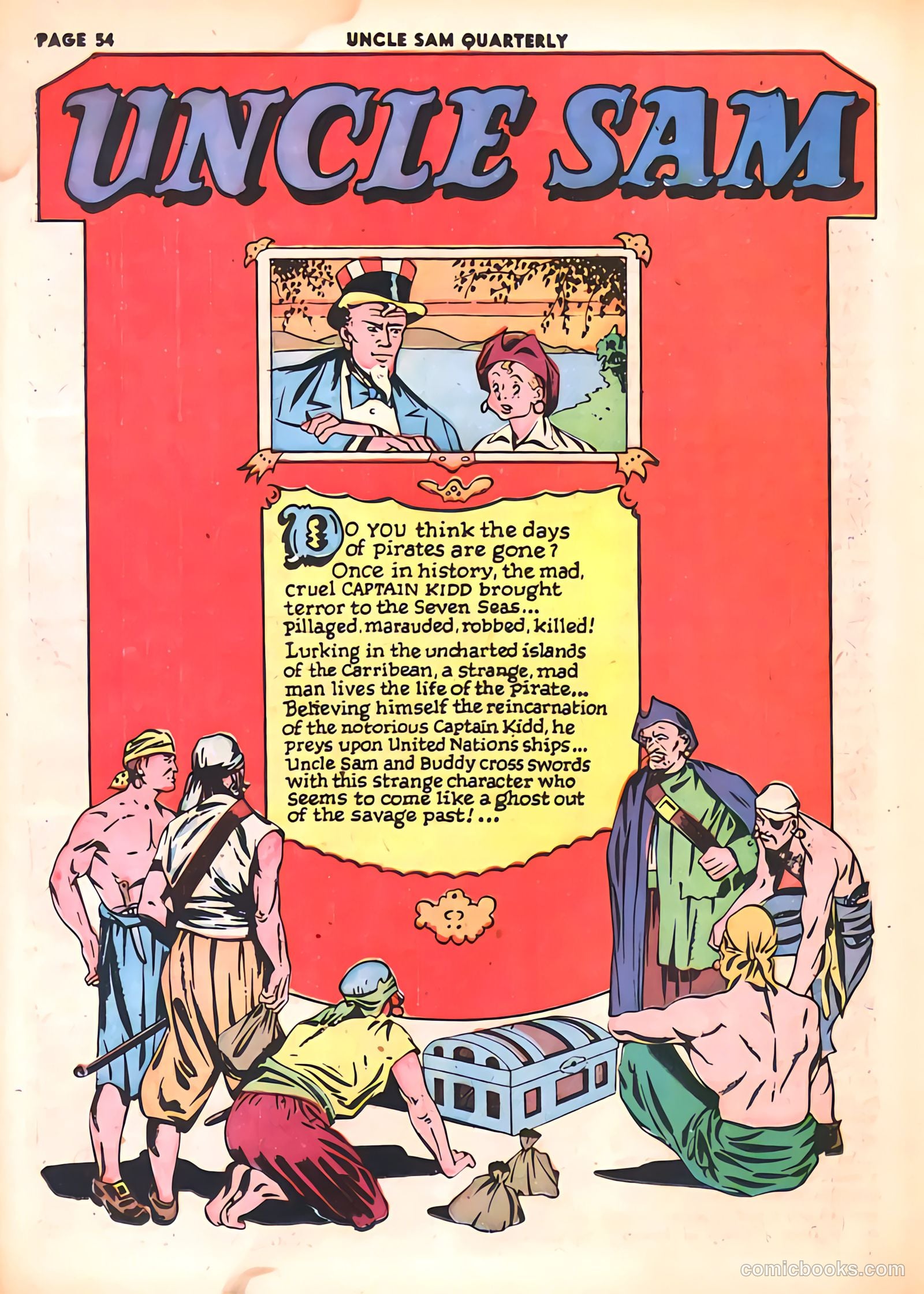 Uncle Sam Quarterly #7 (1943) — page 56 of 68