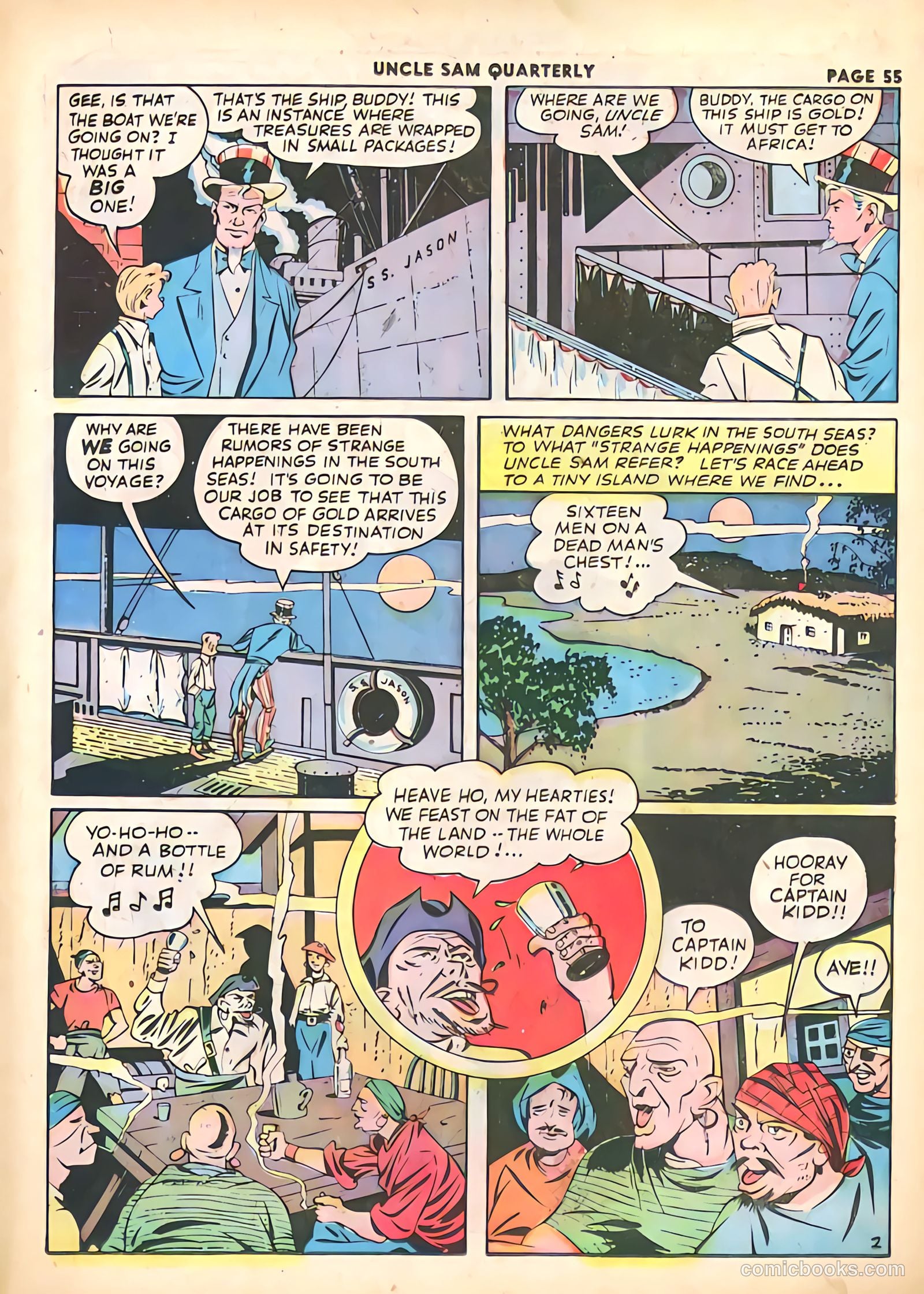 Uncle Sam Quarterly #7 (1943) — page 57 of 68