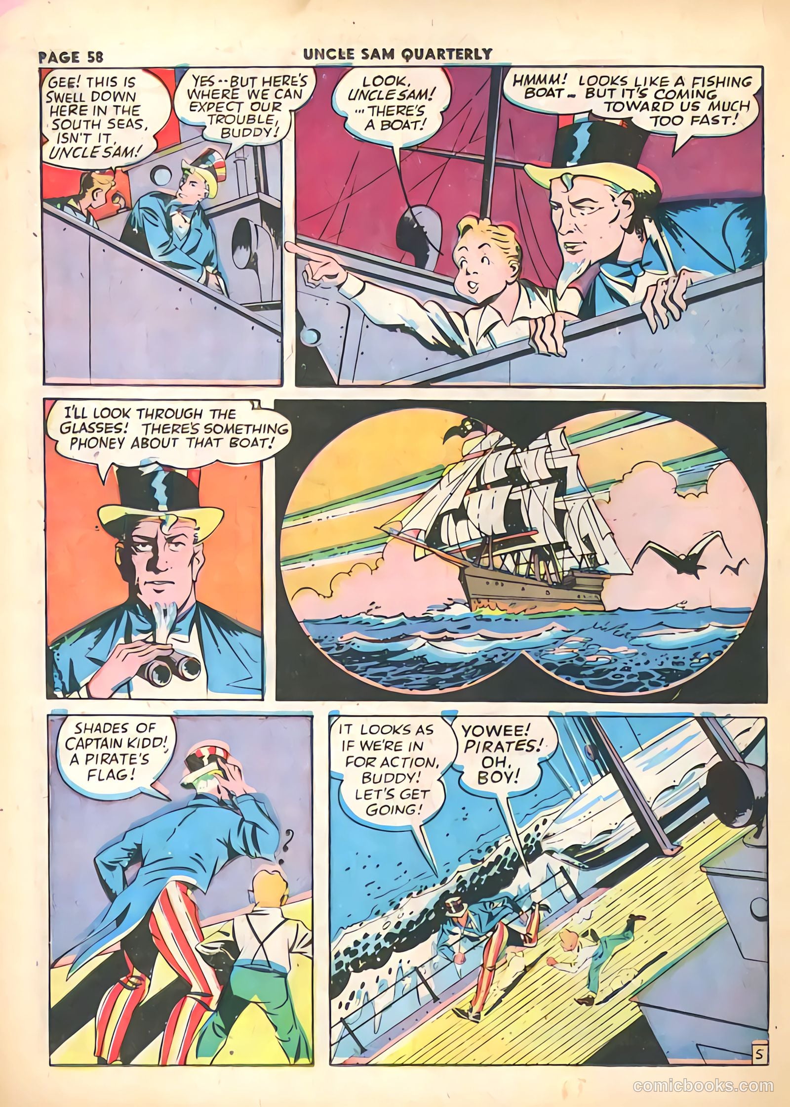 Uncle Sam Quarterly #7 (1943) — page 60 of 68