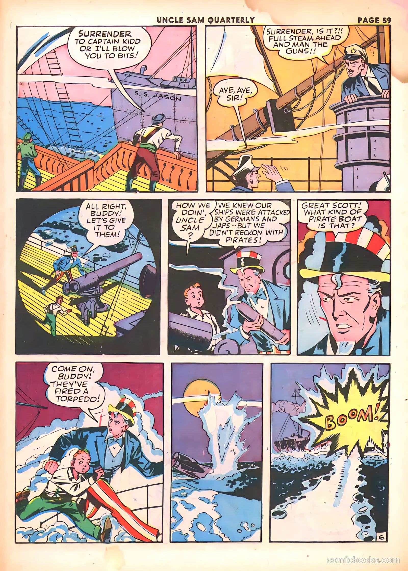 Uncle Sam Quarterly #7 (1943) — page 61 of 68