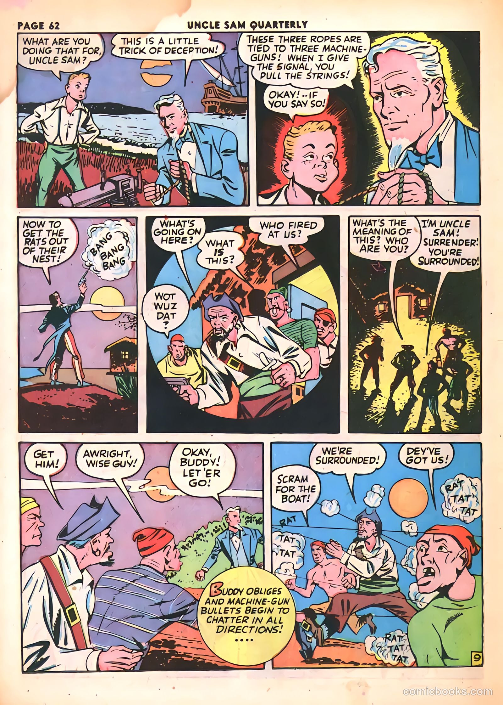 Uncle Sam Quarterly #7 (1943) — page 64 of 68