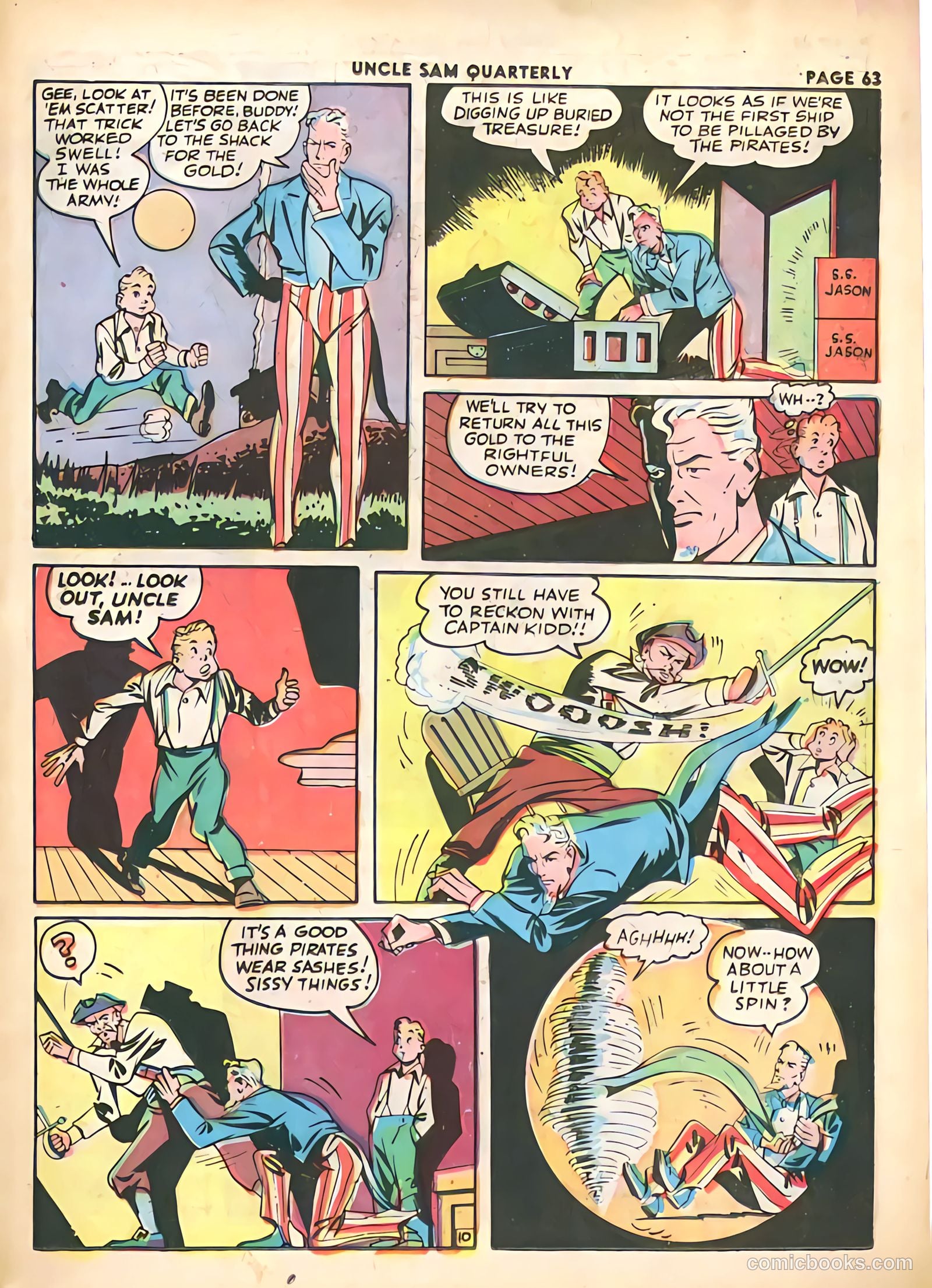 Uncle Sam Quarterly #7 (1943) — page 65 of 68