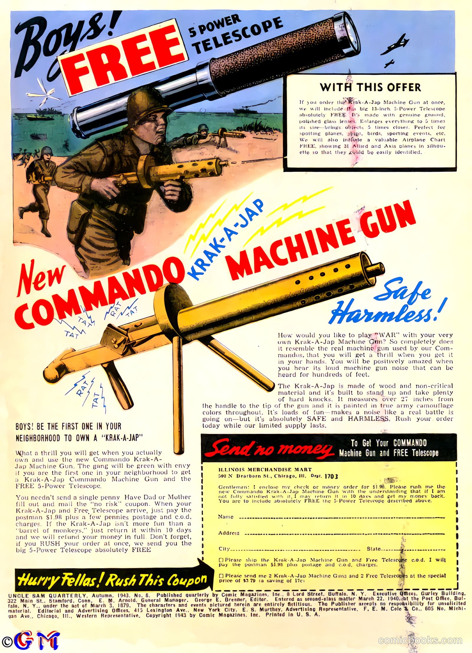 Uncle Sam Quarterly #8 (1943) — page 2 of 60