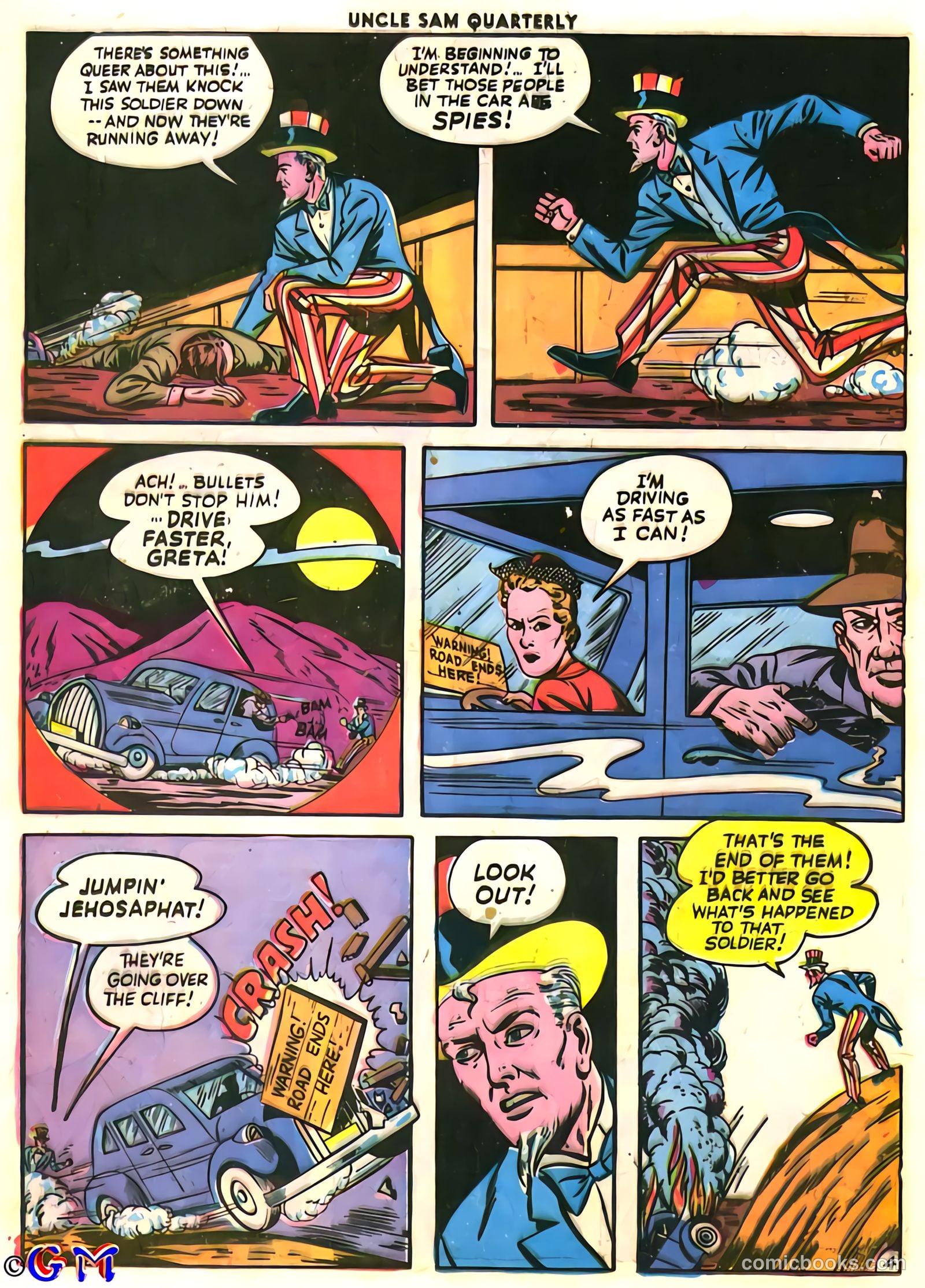 Uncle Sam Quarterly #8 (1943) — page 6 of 60