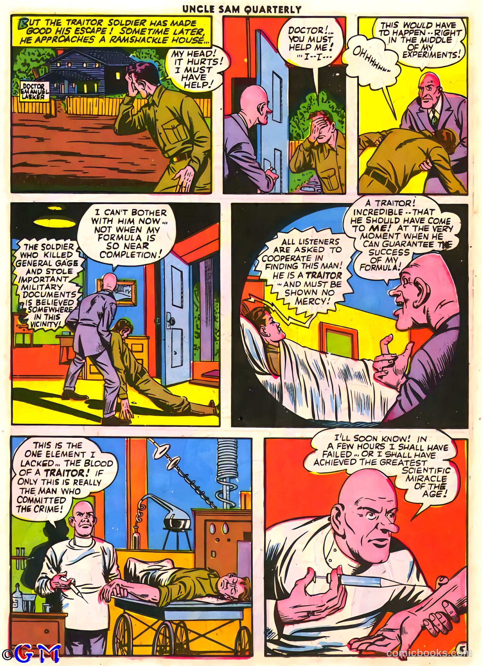 Uncle Sam Quarterly #8 (1943) — page 7 of 60