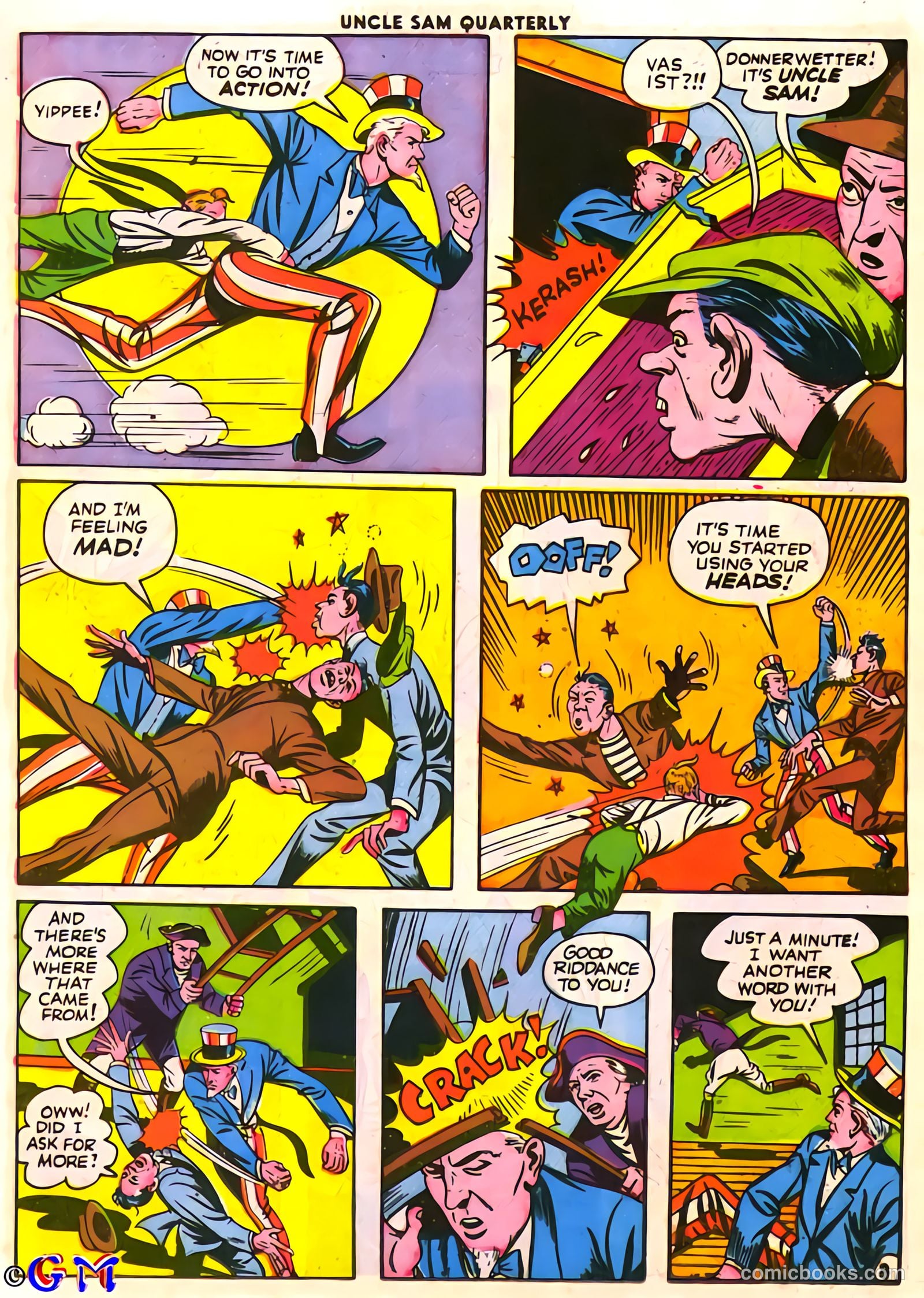 Uncle Sam Quarterly #8 (1943) — page 10 of 60
