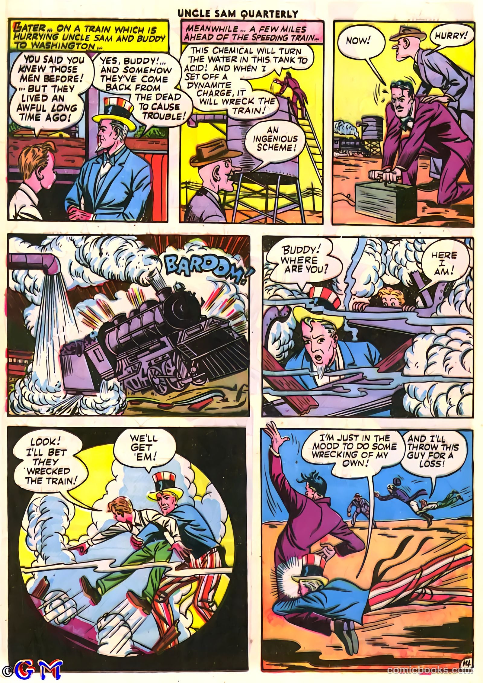 Uncle Sam Quarterly #8 (1943) — page 16 of 60