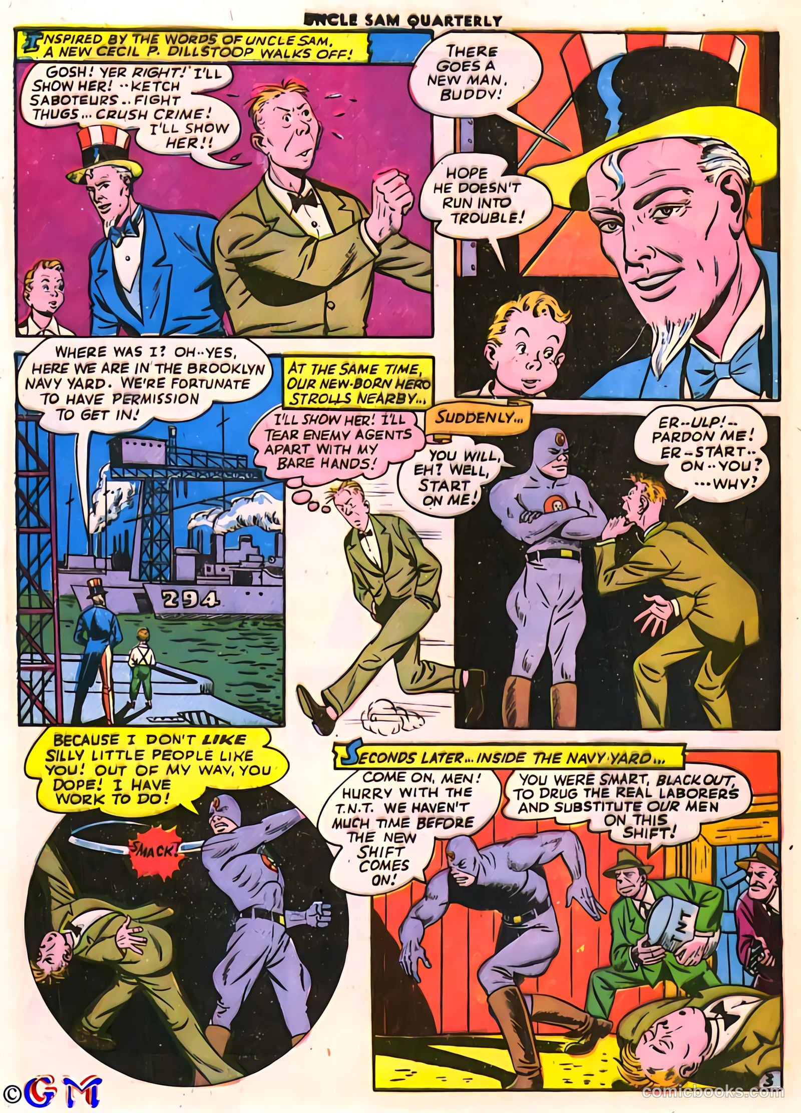 Uncle Sam Quarterly #8 (1943) — page 21 of 60