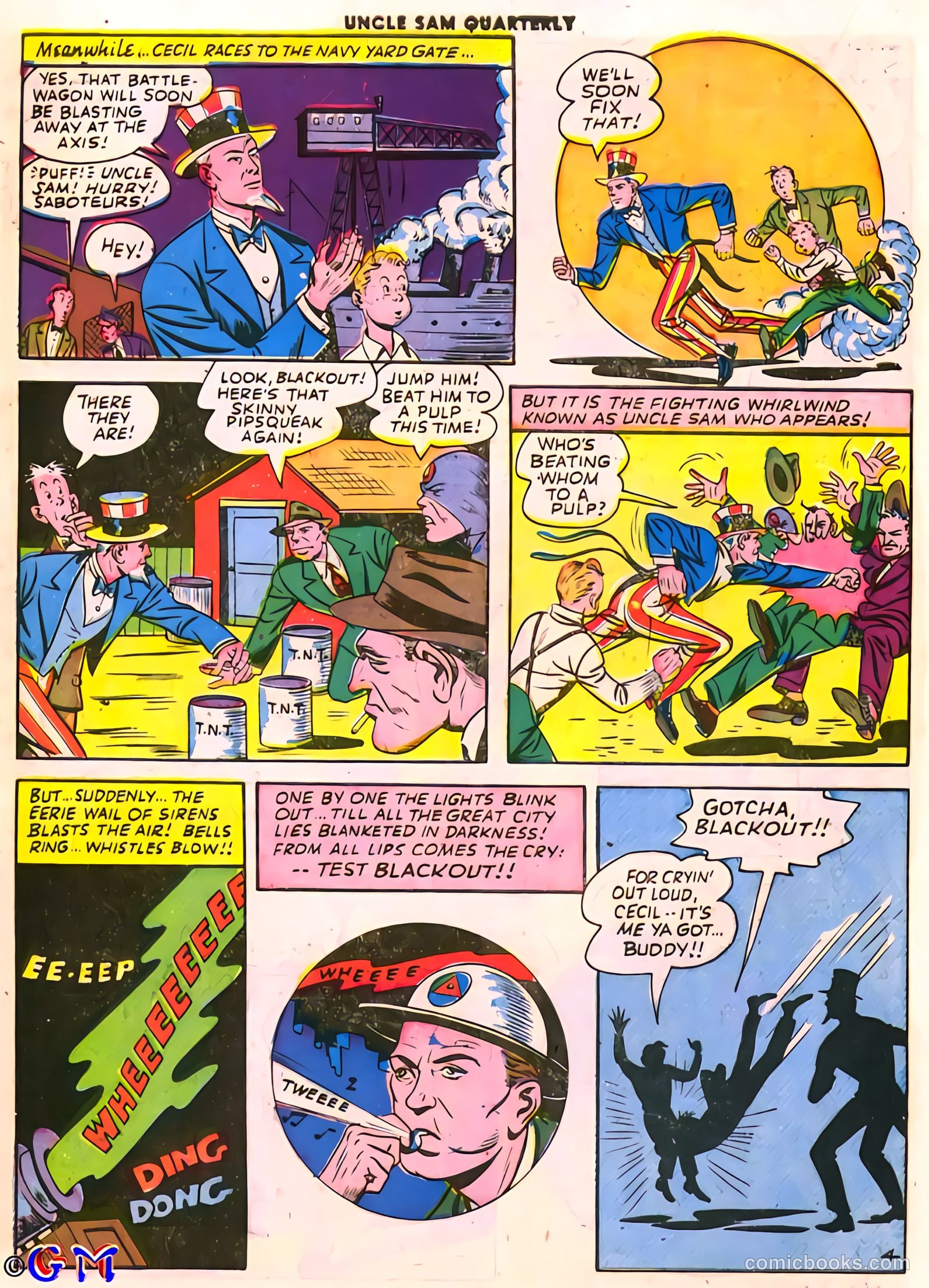 Uncle Sam Quarterly #8 (1943) — page 22 of 60